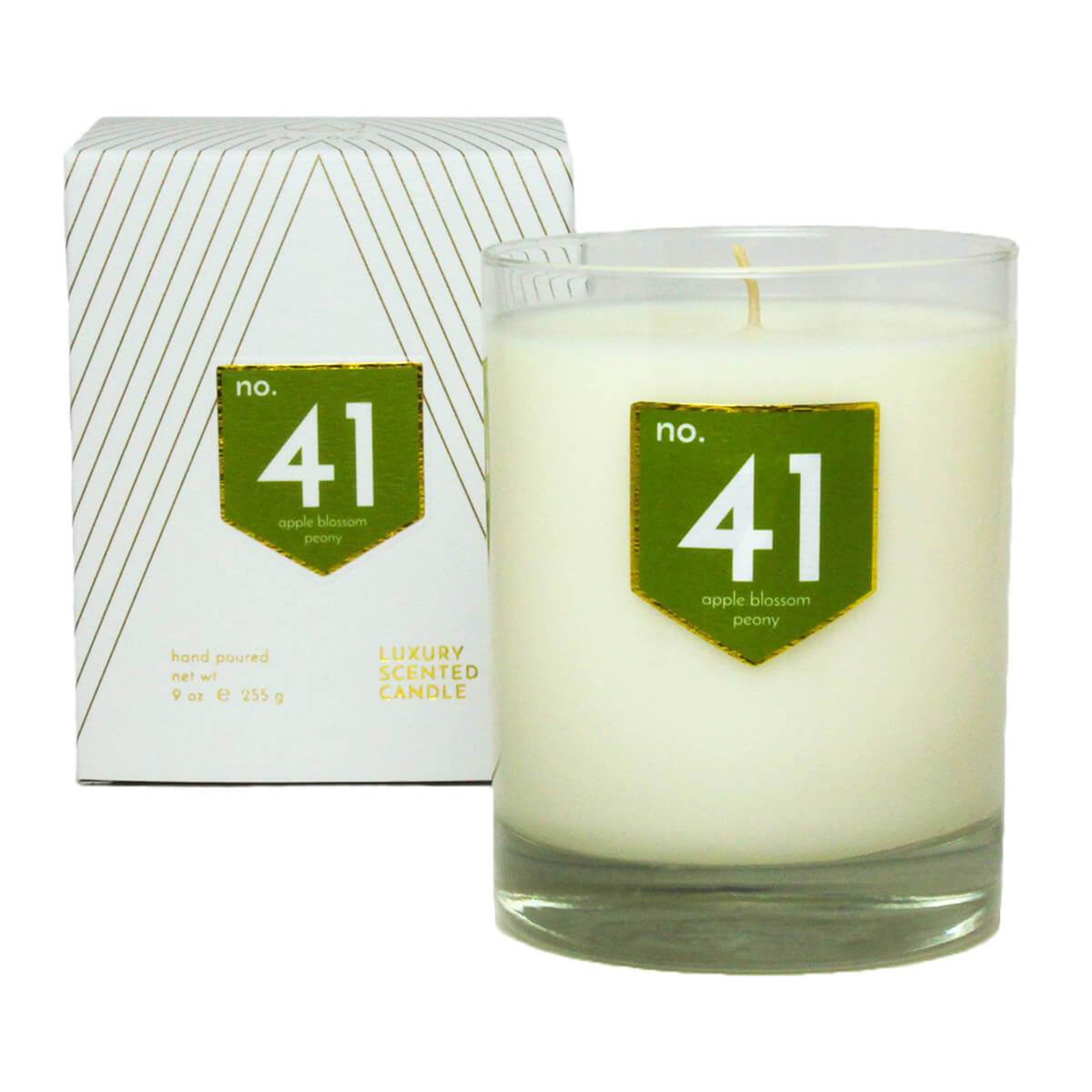 No. 41 Apple Peony Scented Soy Candle