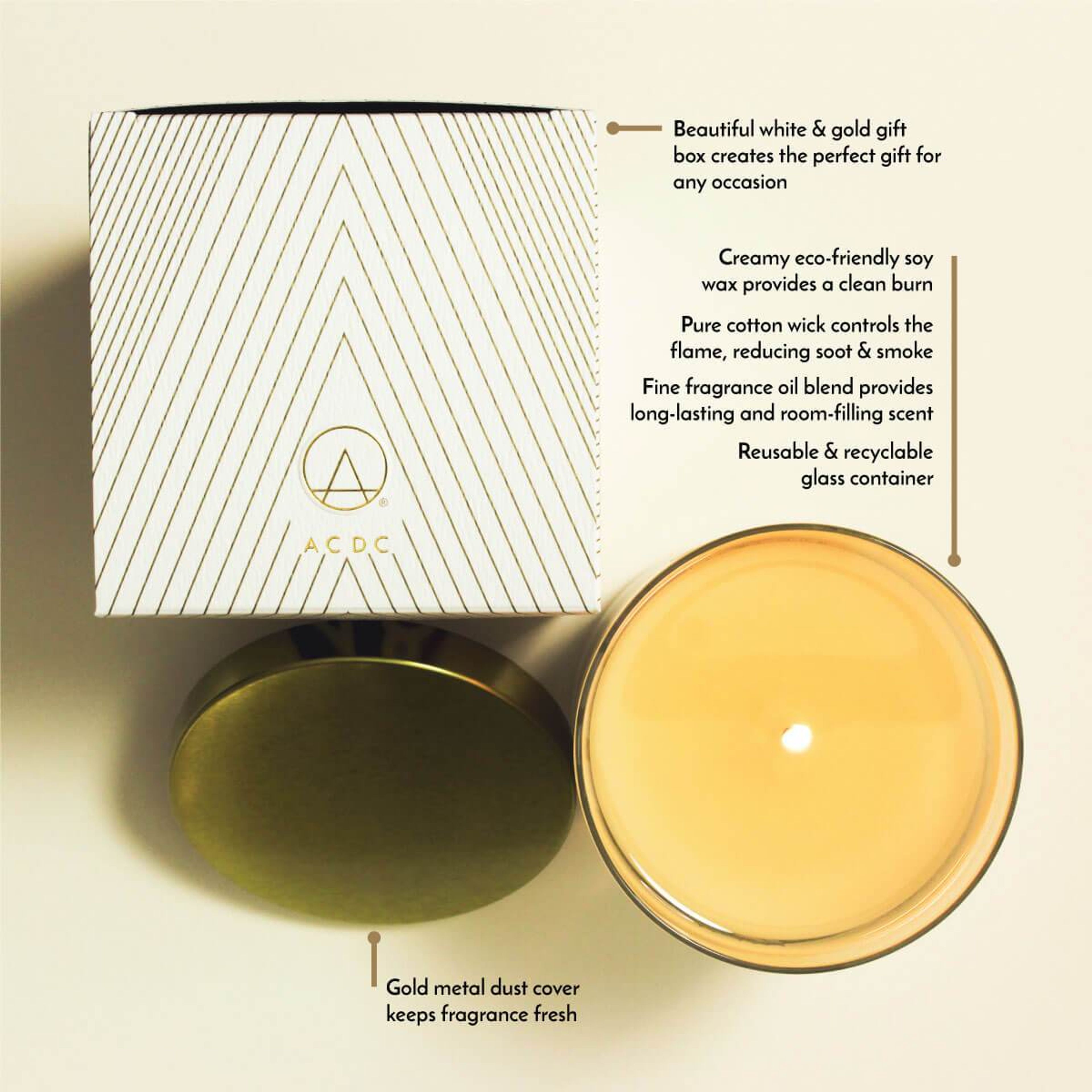 No. 7 Vanilla Leather Scented Soy Candle