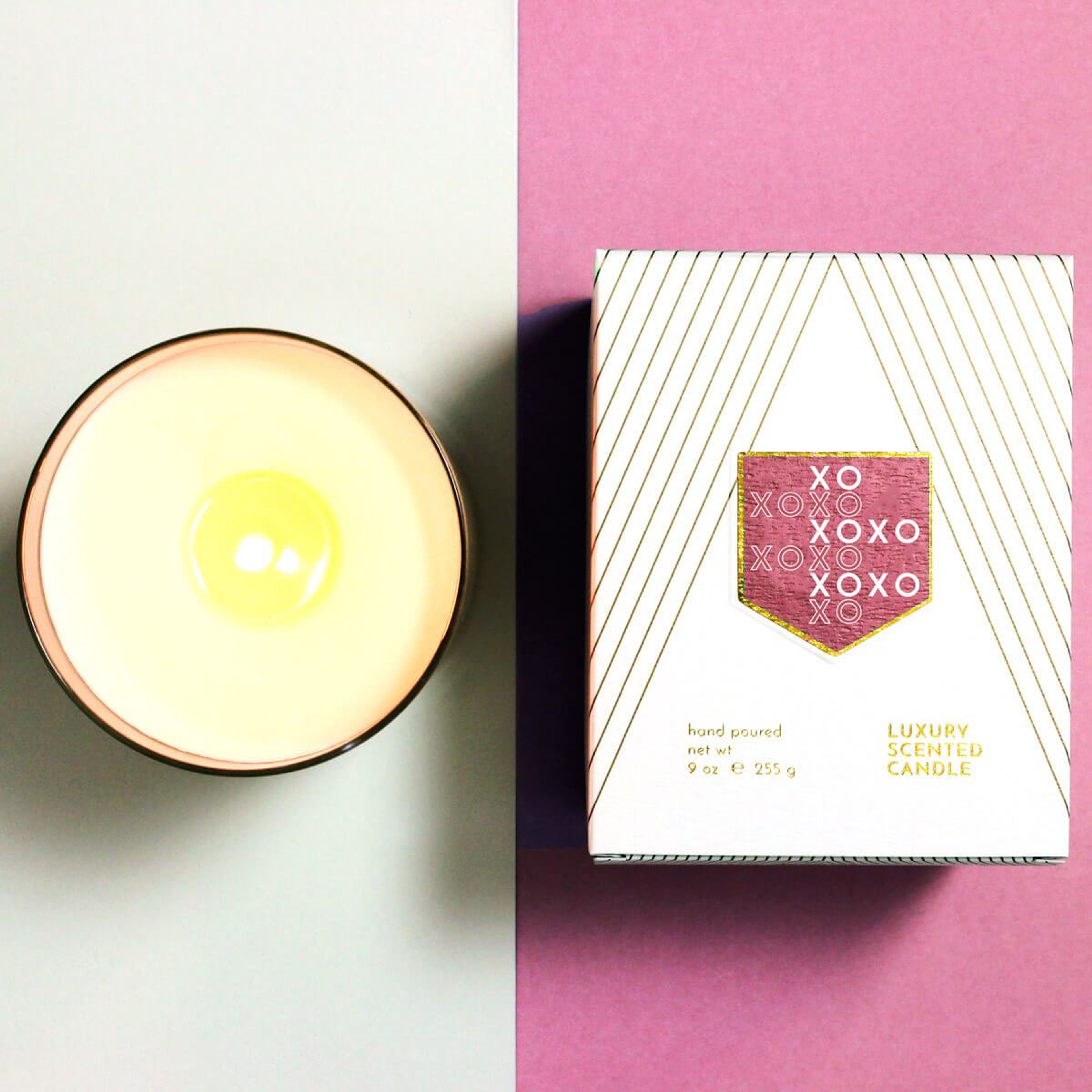 XOXO Love and Kisses Scented Soy Candle