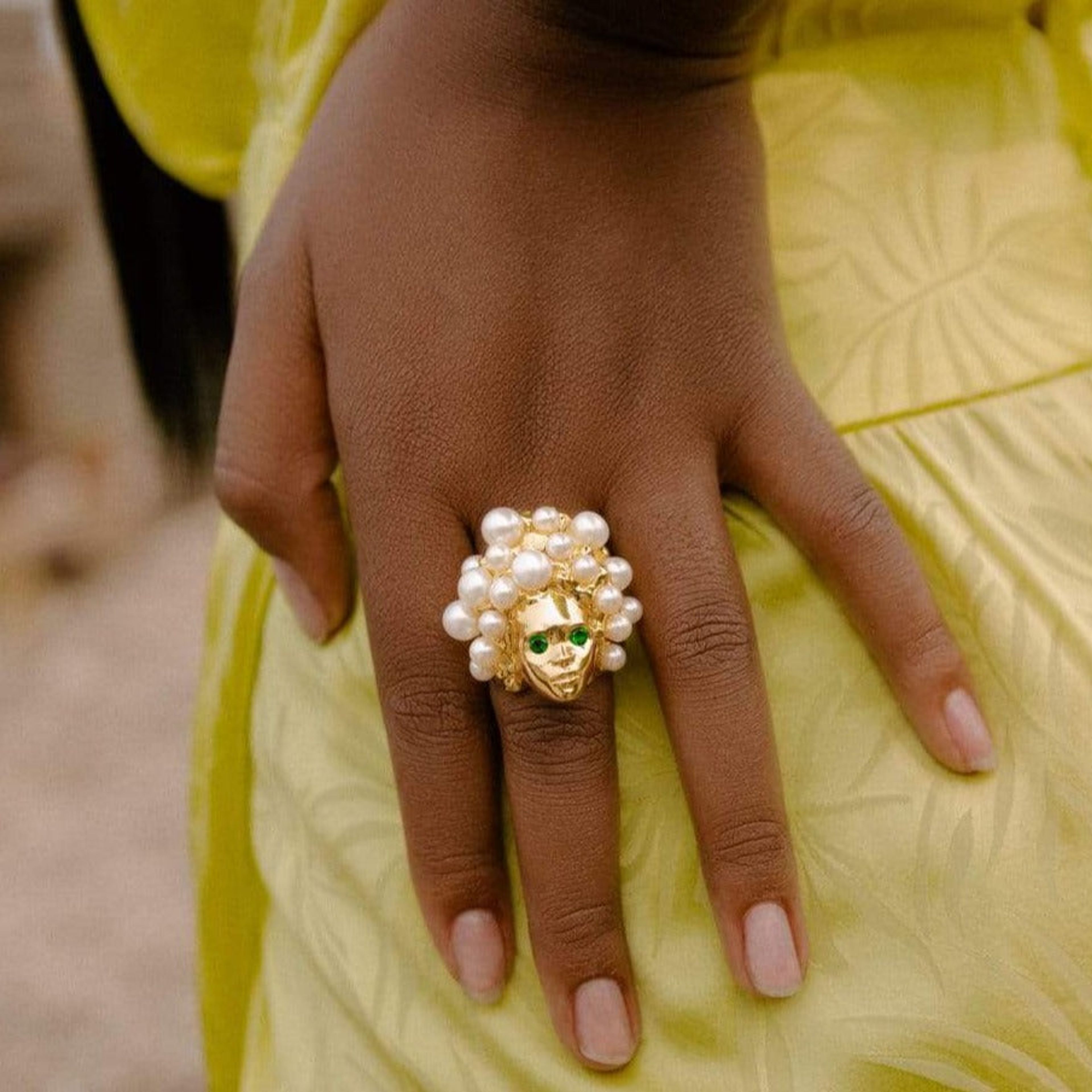 Missy Ring with Freshwater Pearls in 14K Gold