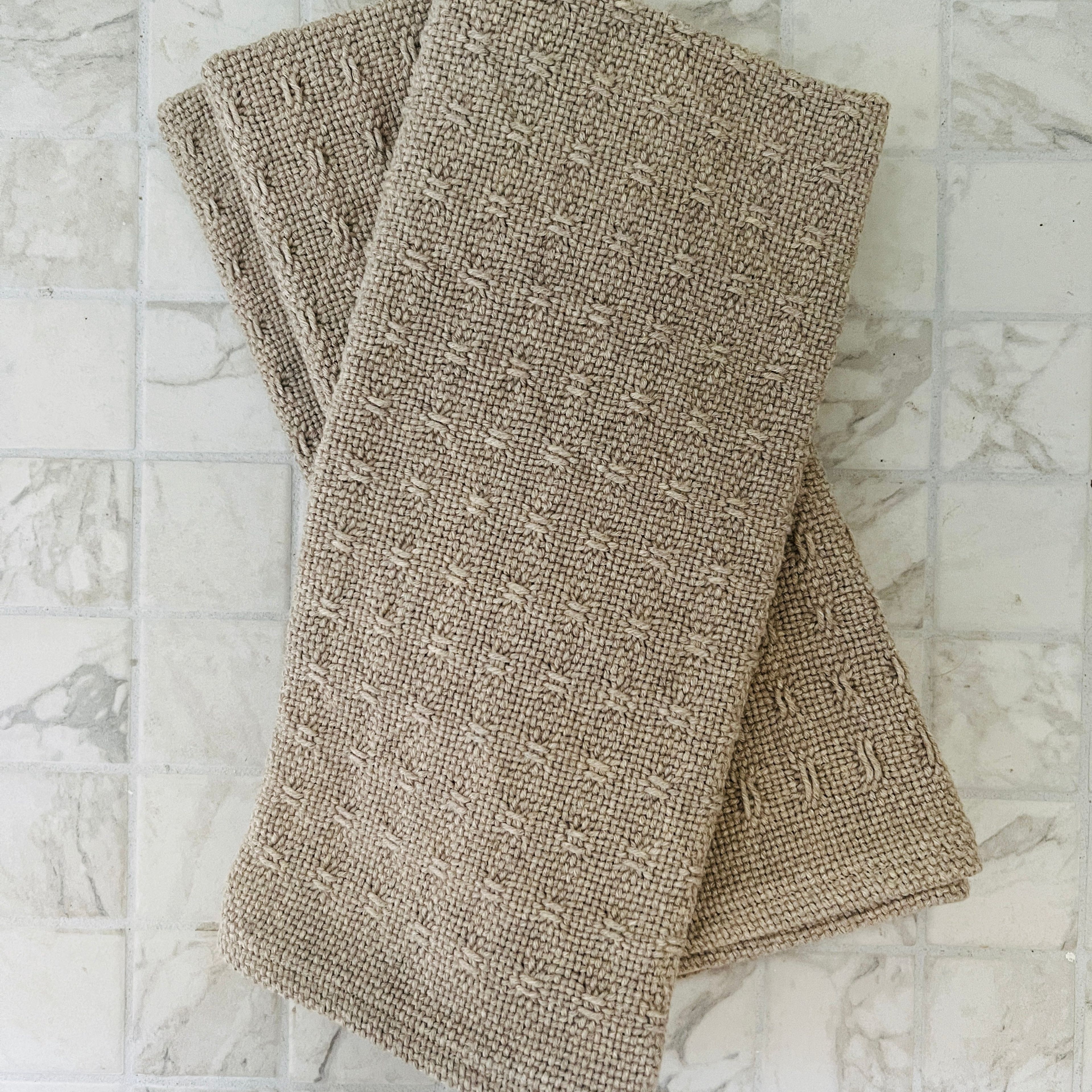 Woven Towel Flax