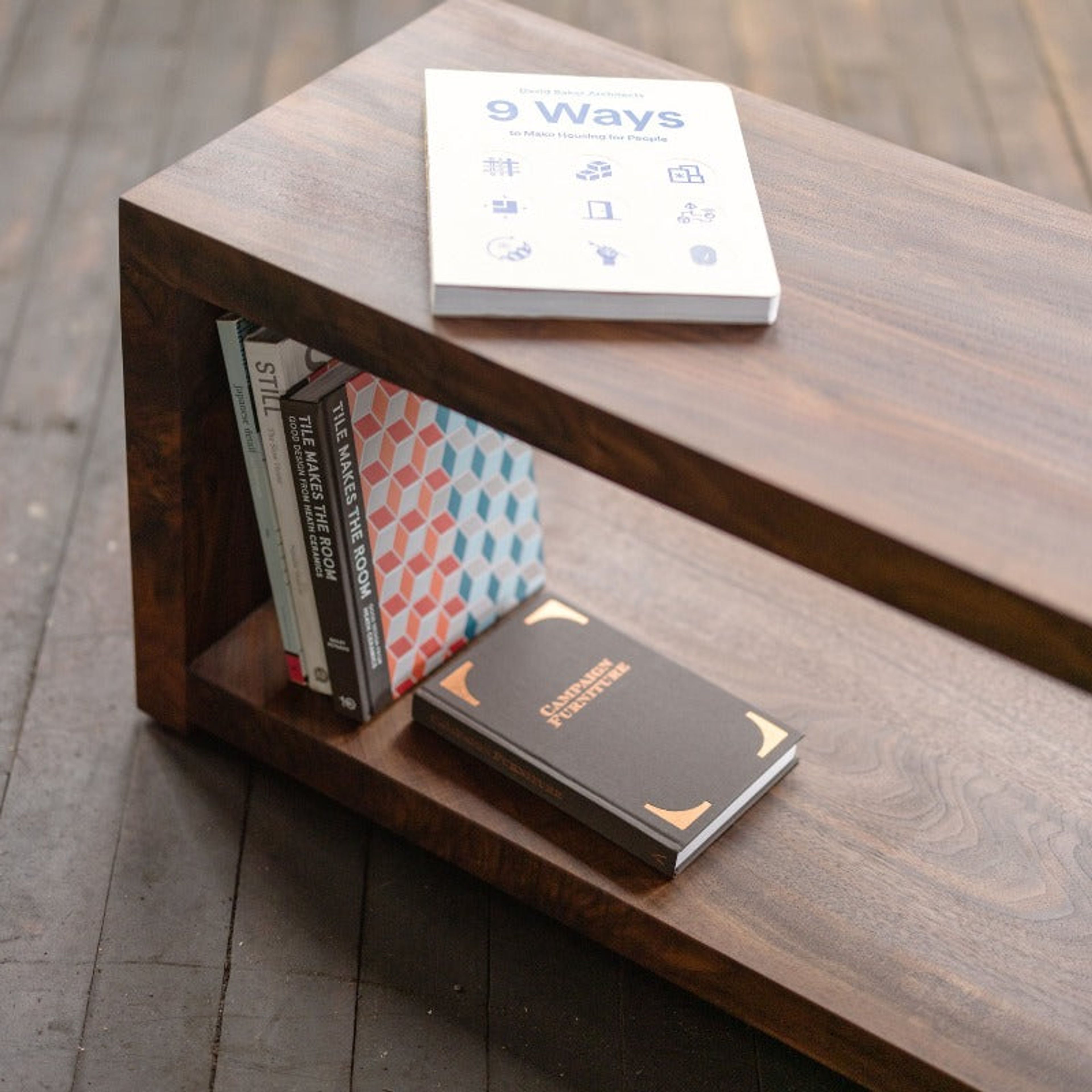 Walker Bookcase | Modern Wooden Bookshelf
