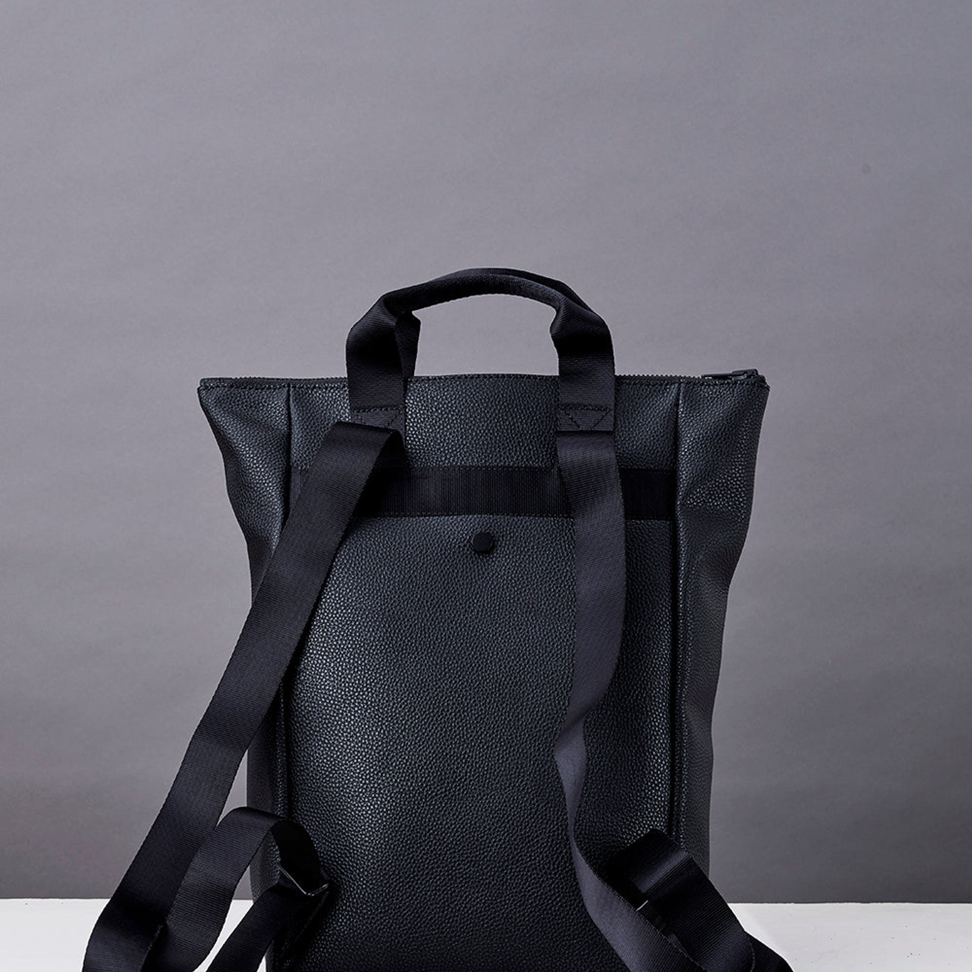 Backpack-Tote / BLACK LUX
