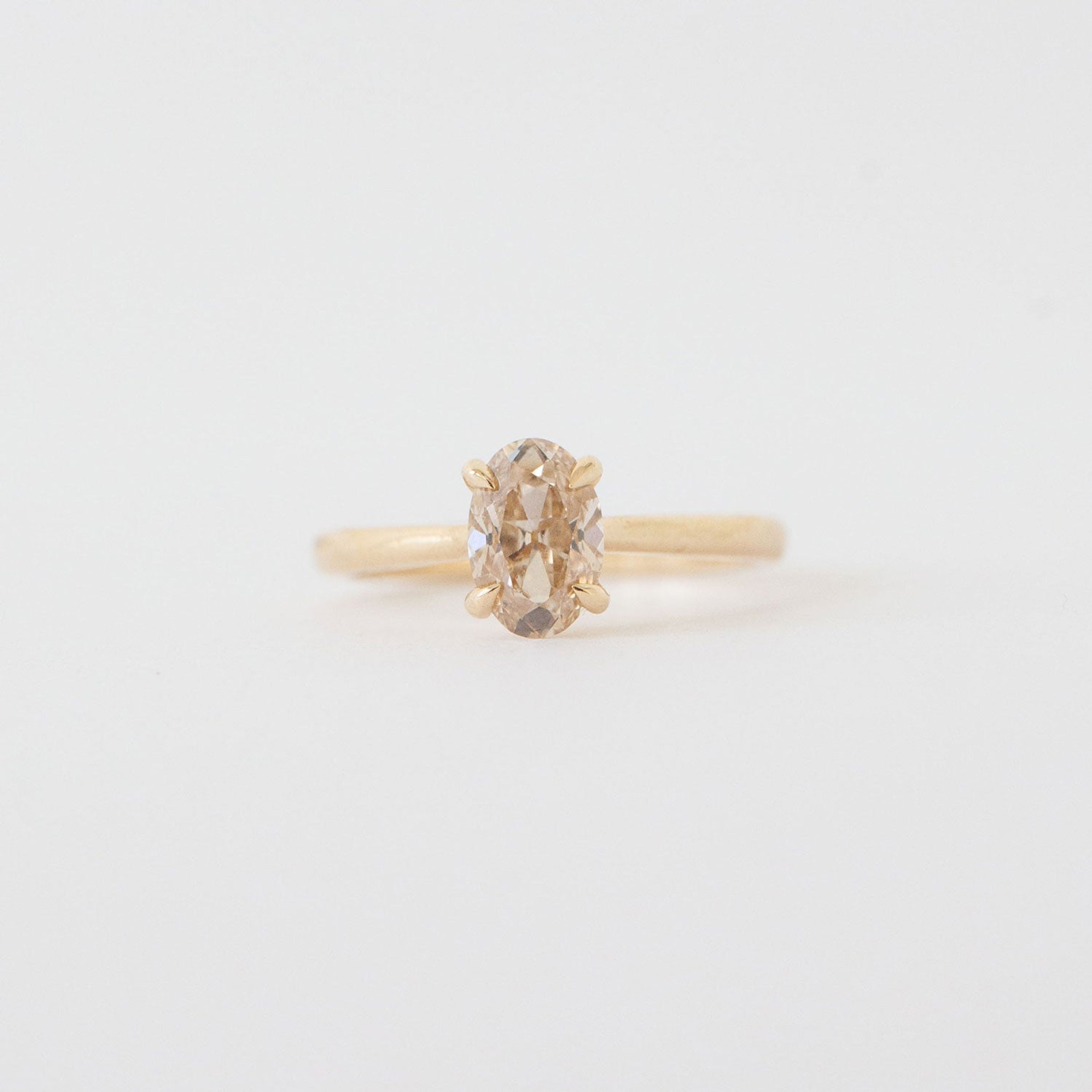 Celine Ring - Champagne Diamond