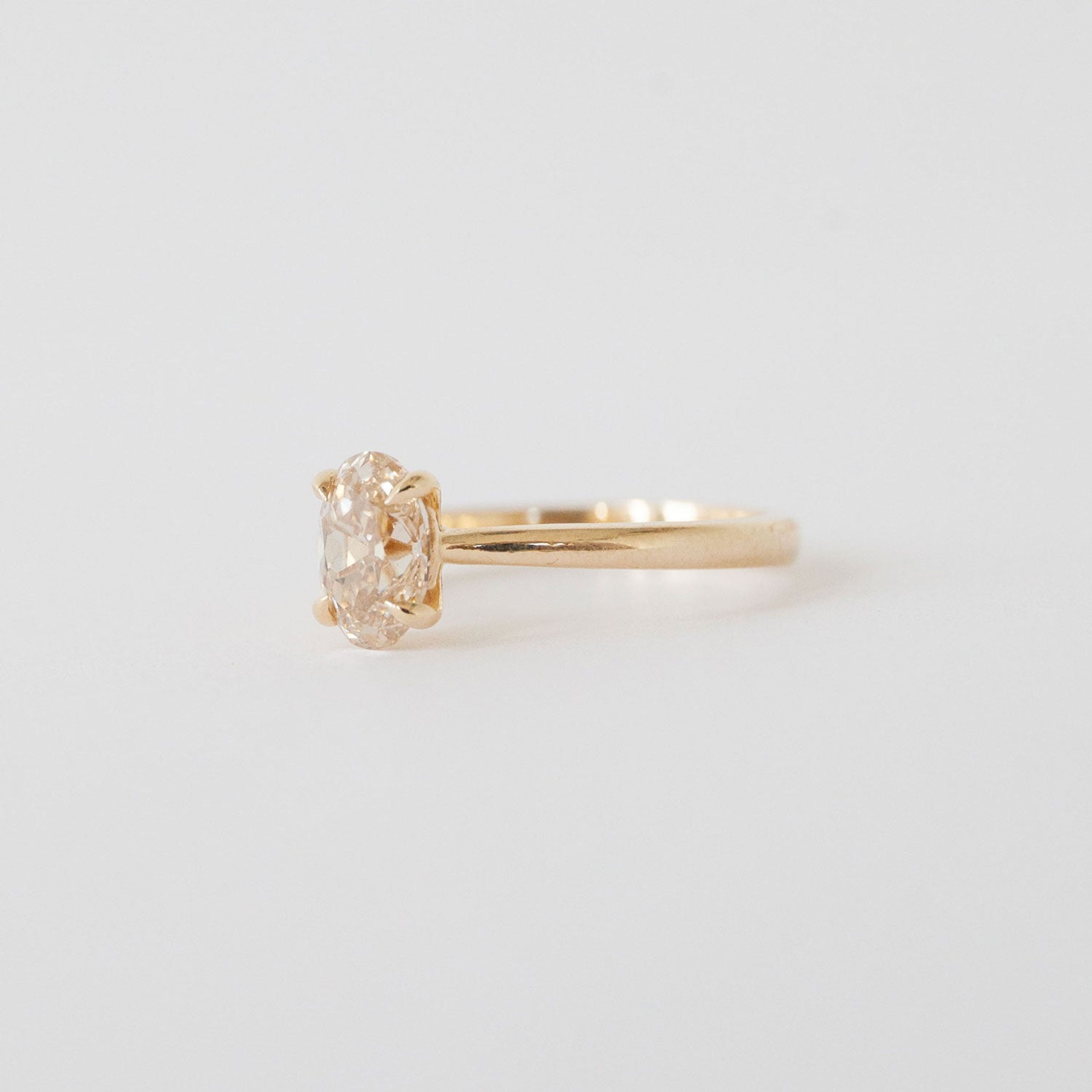 Celine Ring - Champagne Diamond