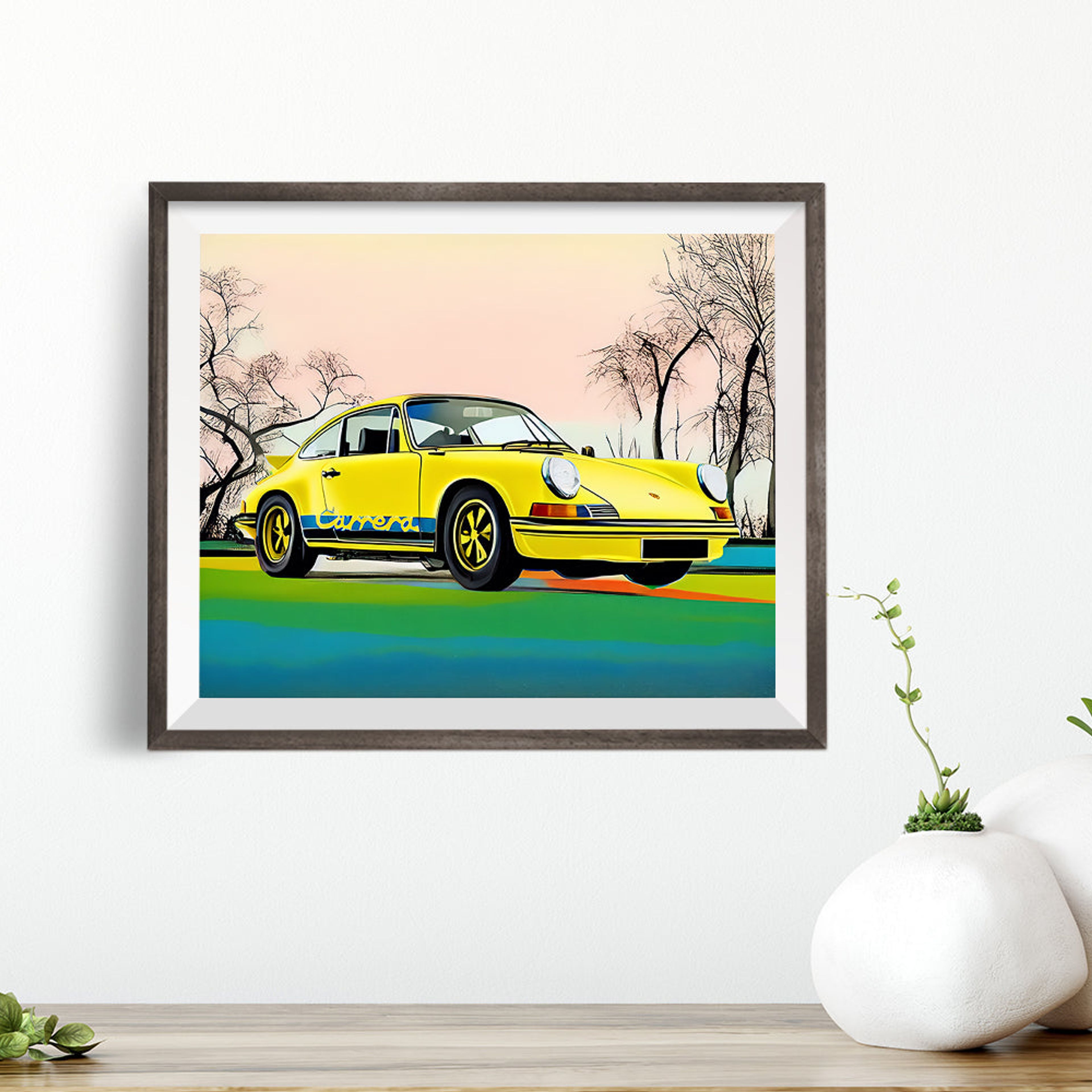 1973 Porsche 911 Carrera Rs 2.7 Poster
