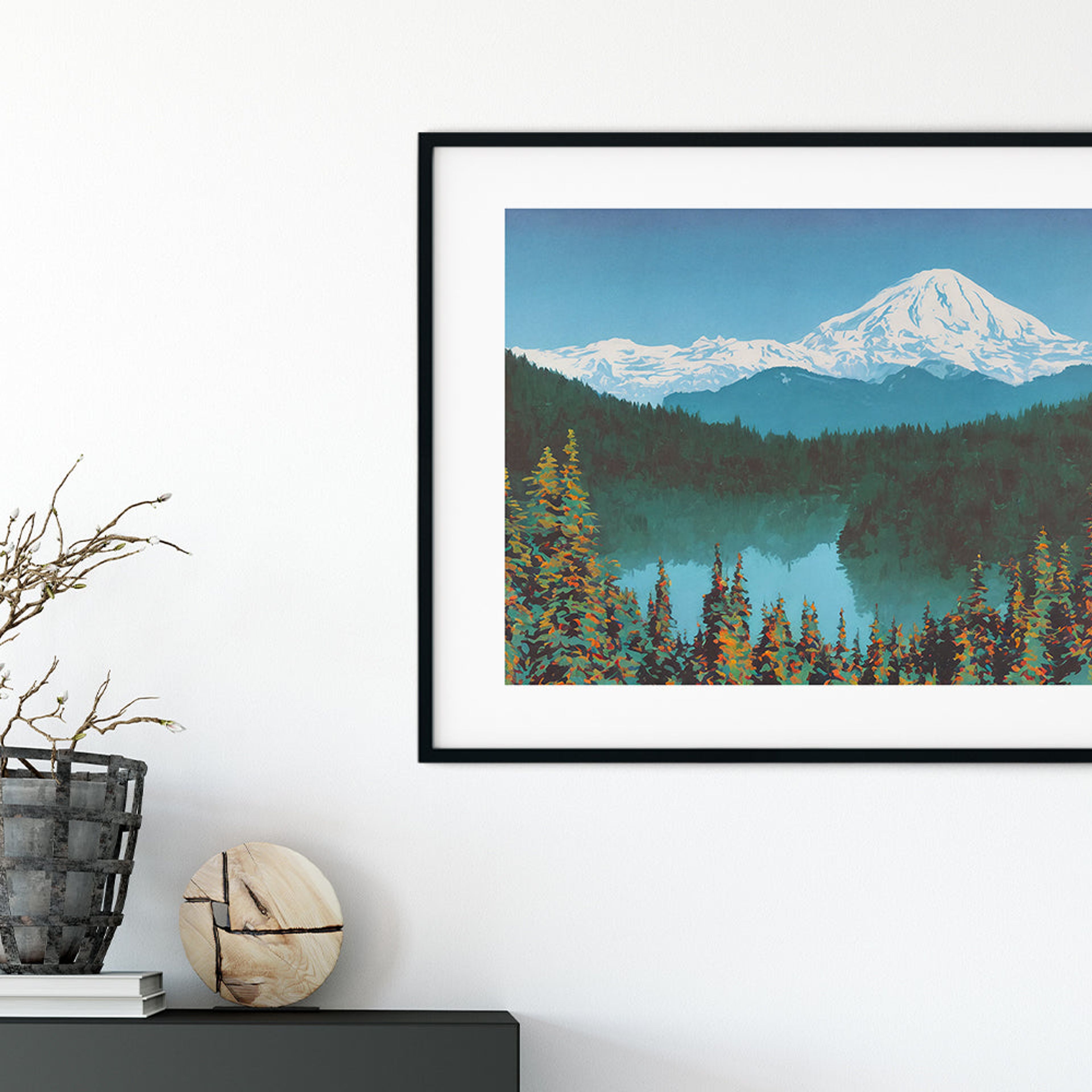 Mount Rainier Washington Poster