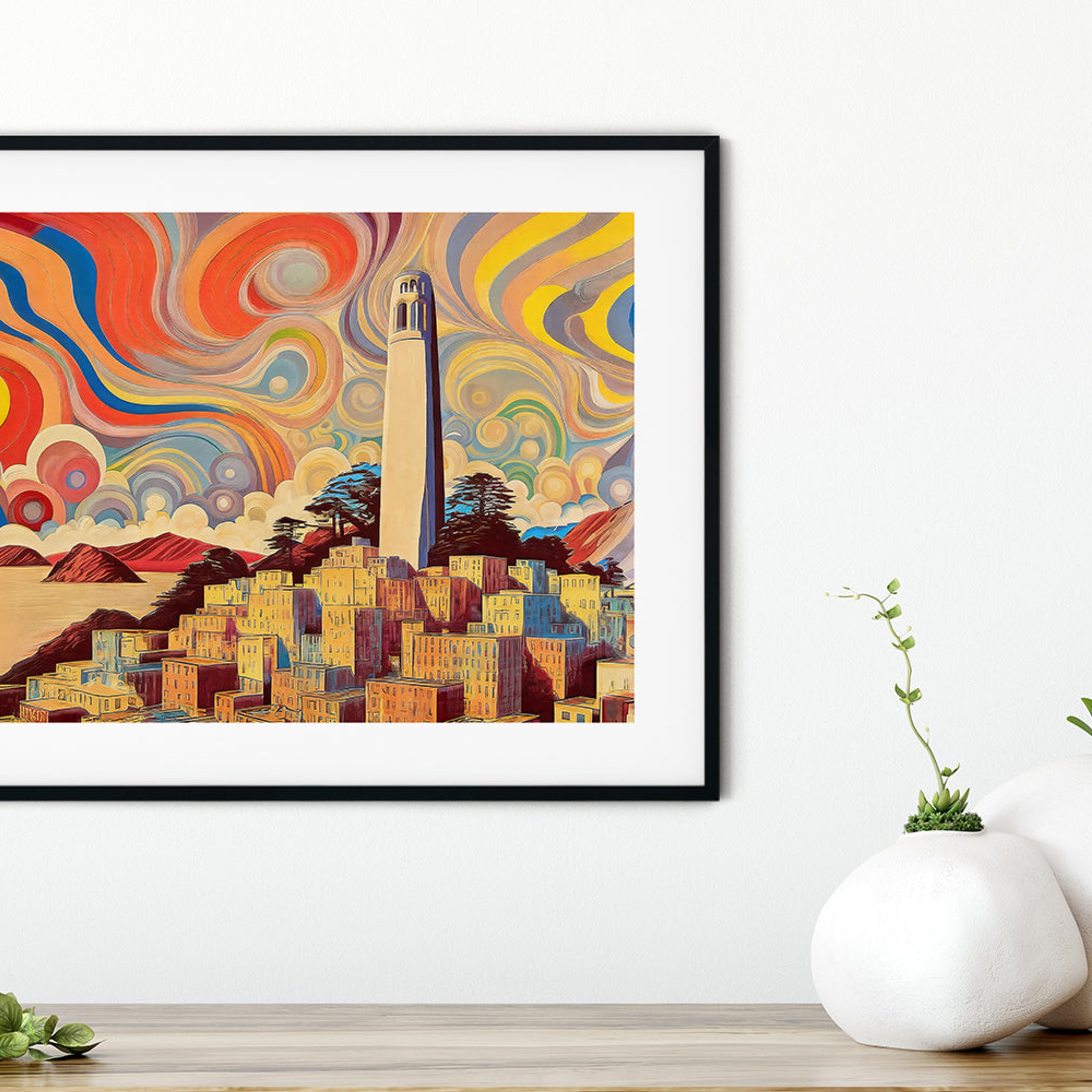 San Francisco Coit Tower Poster