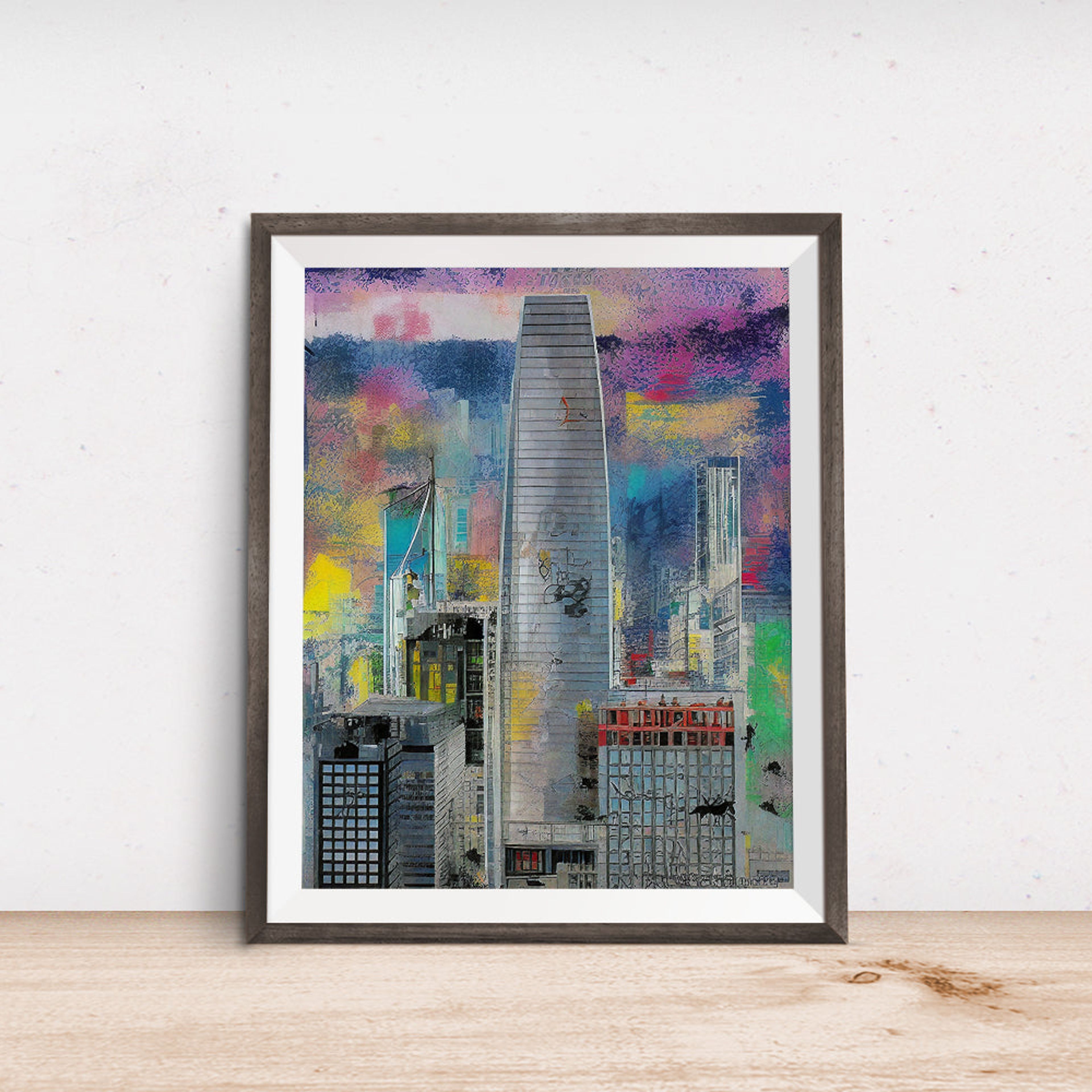 San Francisco Salesforce Tower Poster