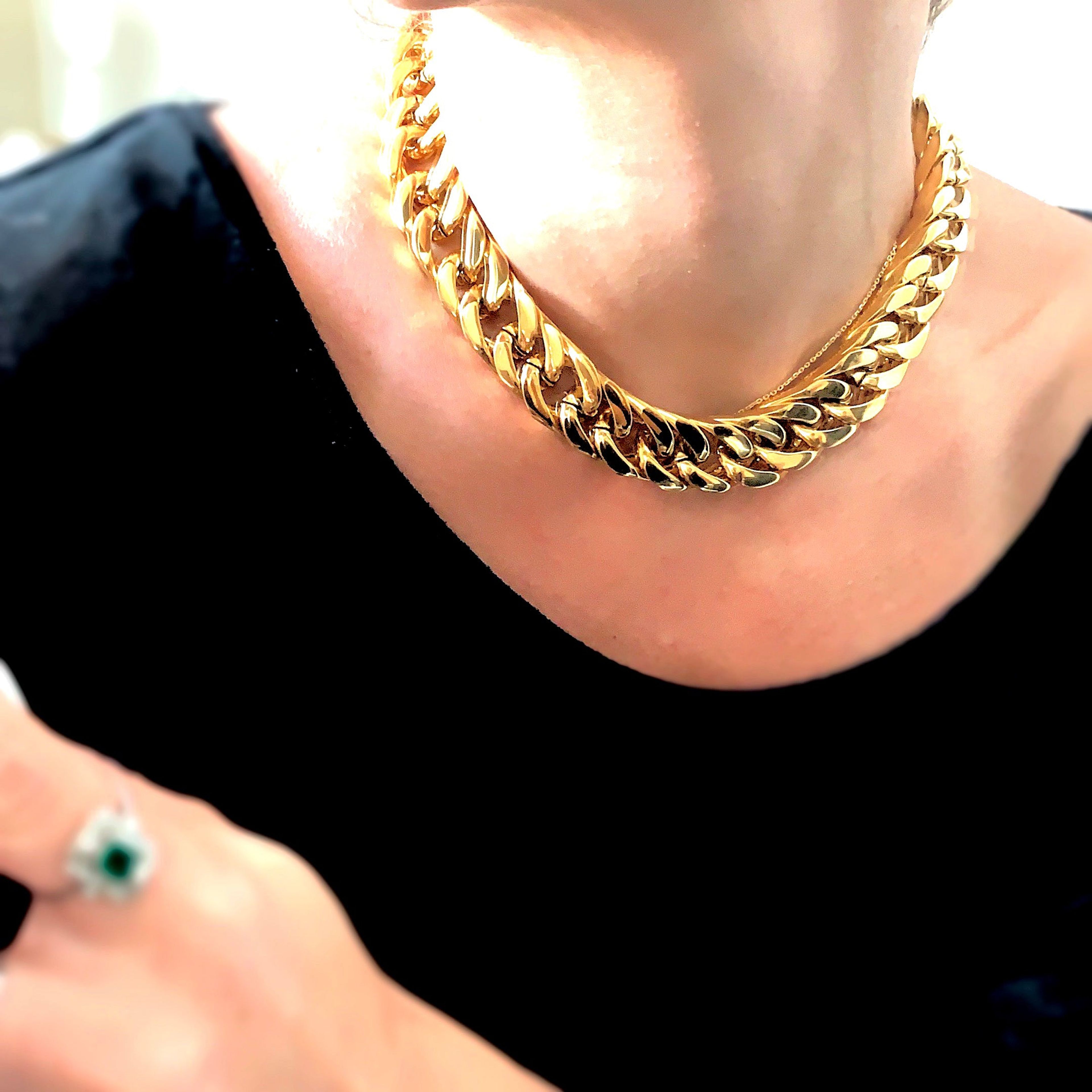 Gold Cleo Necklace