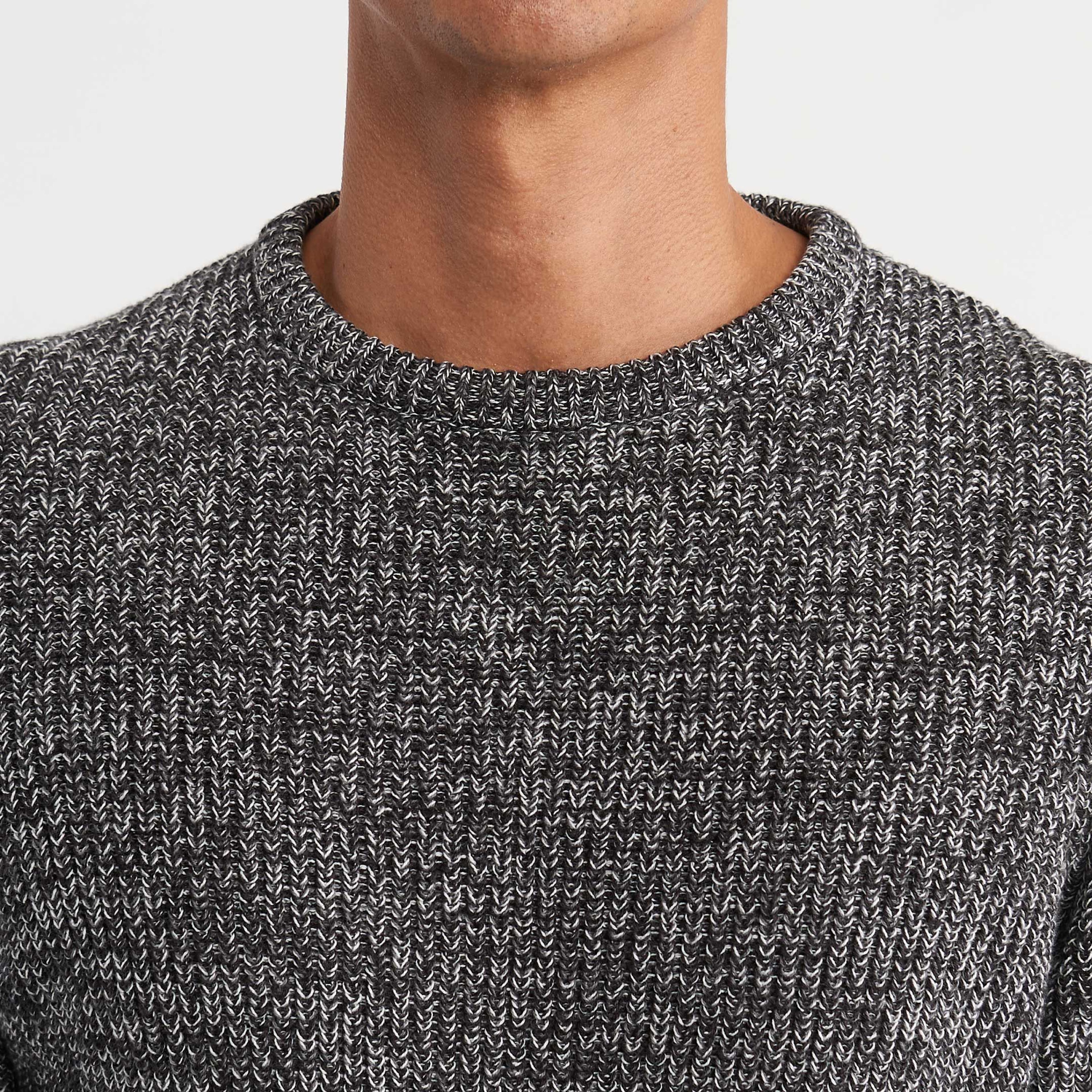 Fog Grey Knit Sweater