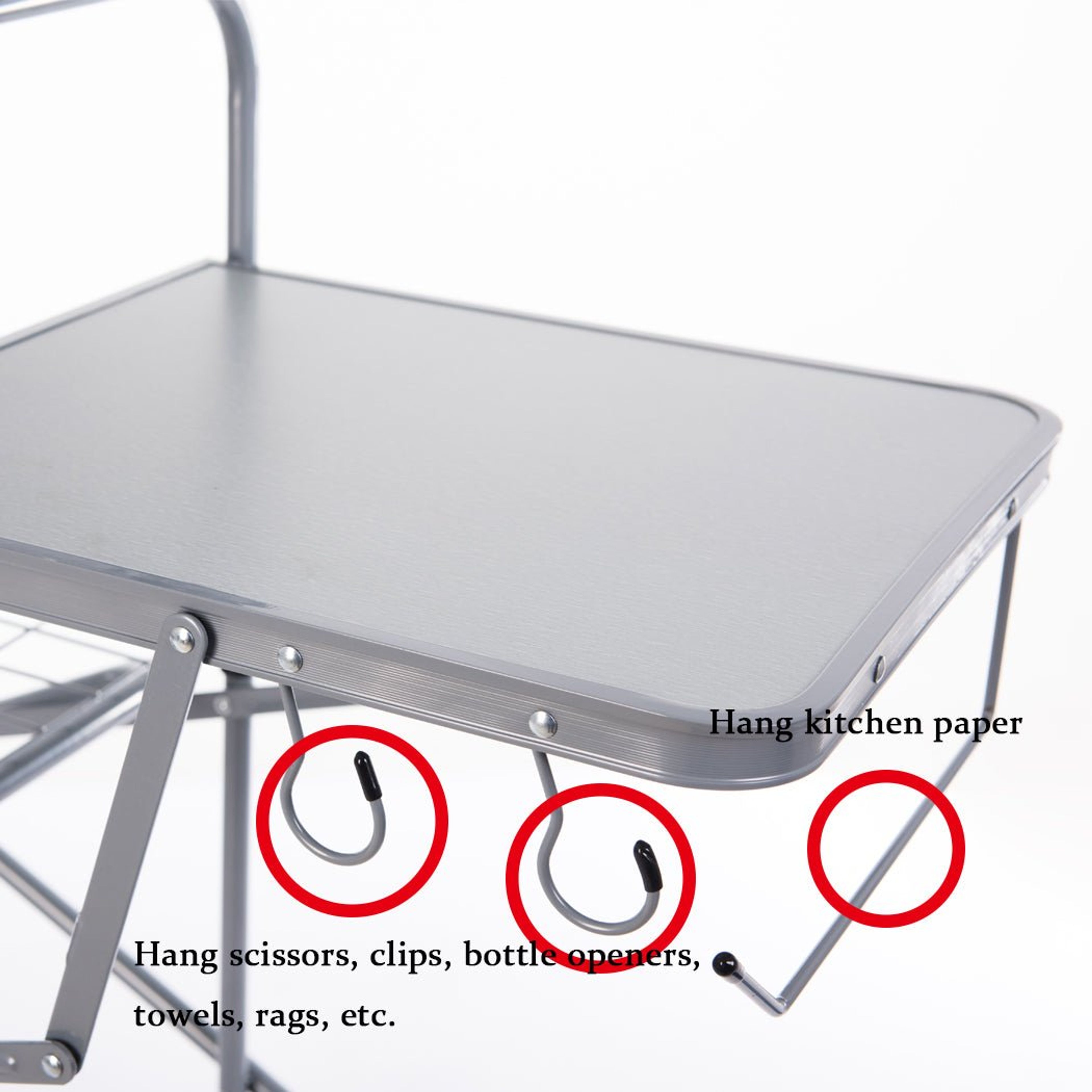ASMOKE Foldable Portable Grill Table