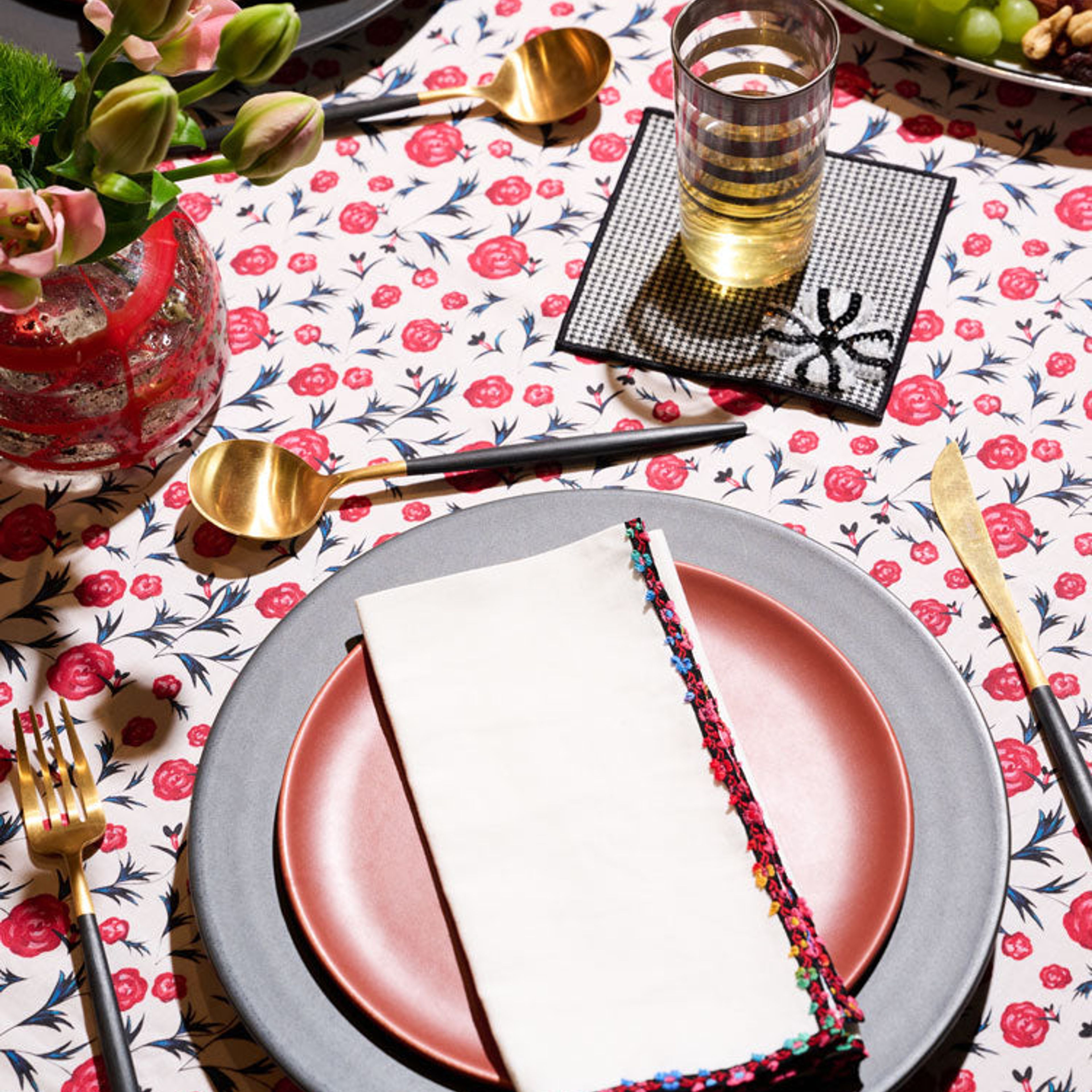 Rose Rouge Tablecloth