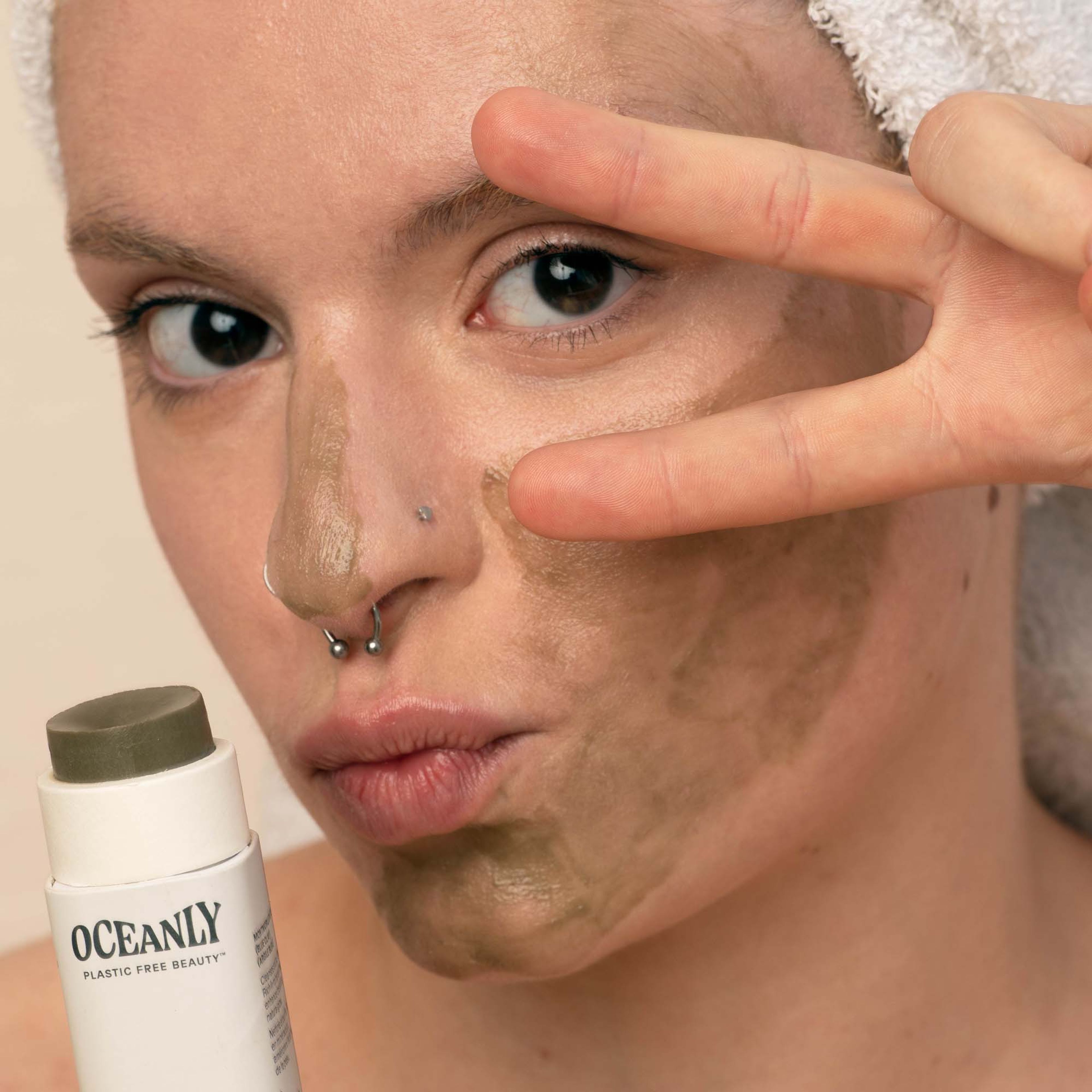 Purifying Solid Mask with Blue Clay : Oceanly - Phyto-Cleanse