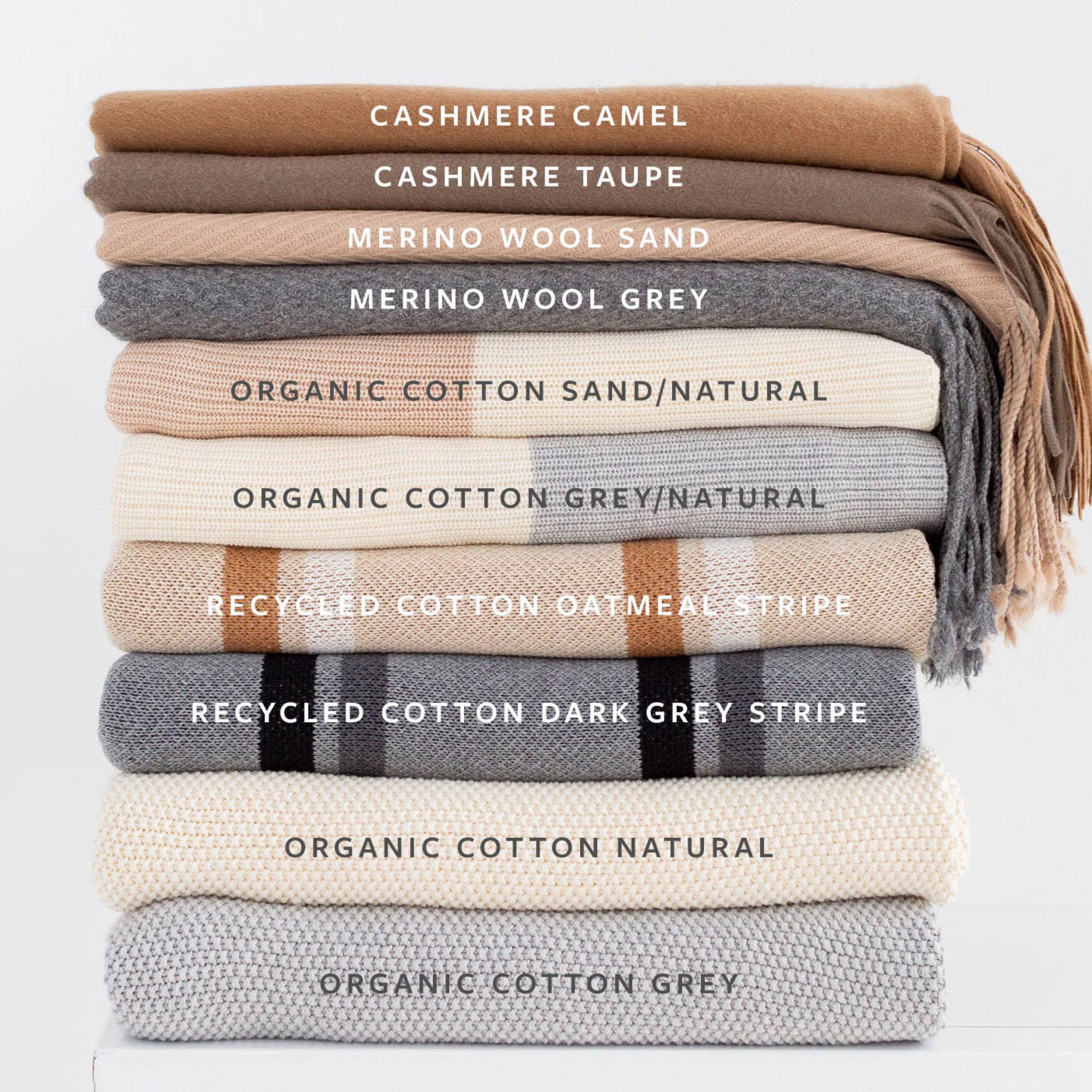 Luxury Natural Throw Blankets