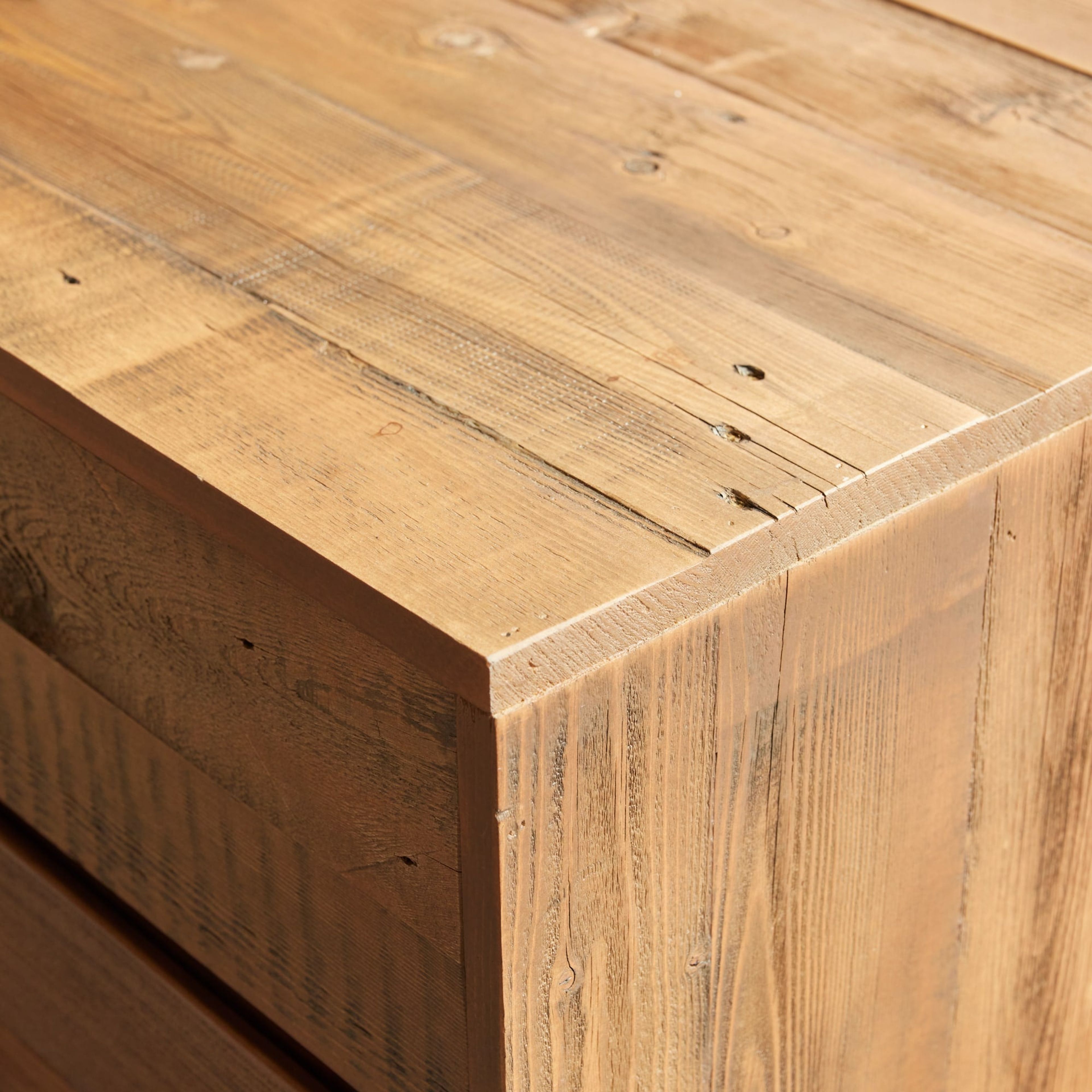 Natural Wood Dresser