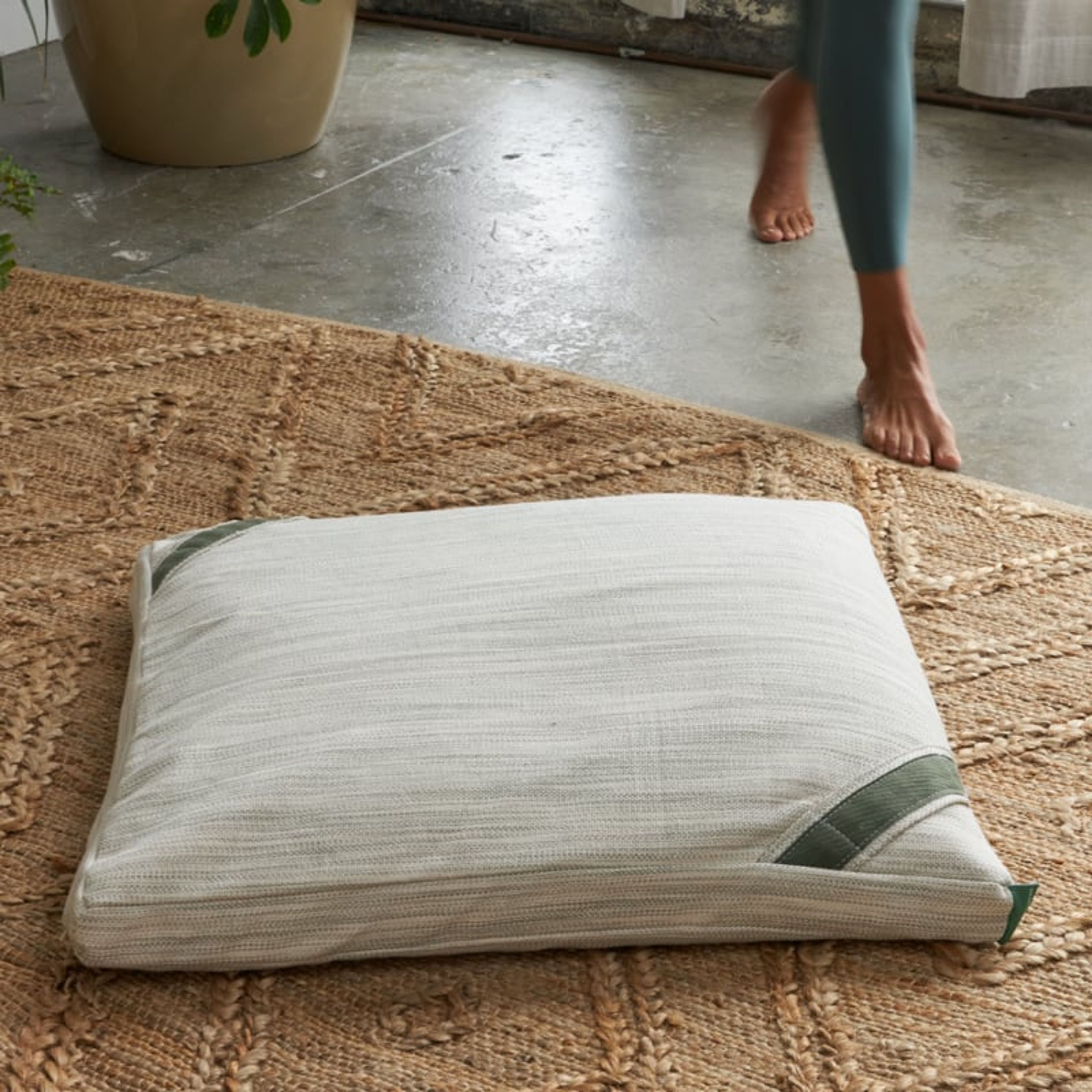 Organic Square Meditation Yoga Pillow