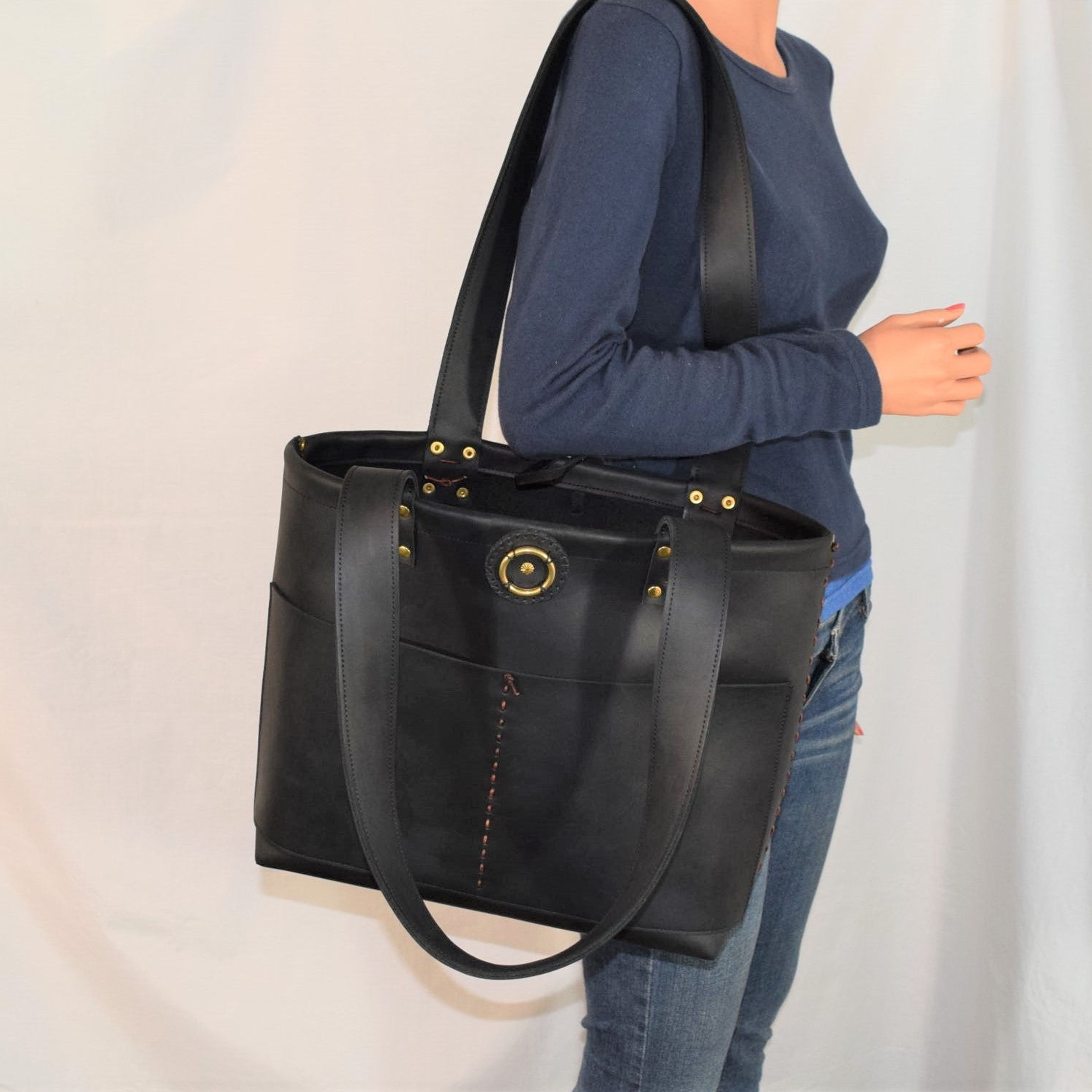 The Clare Flair Tote, Black