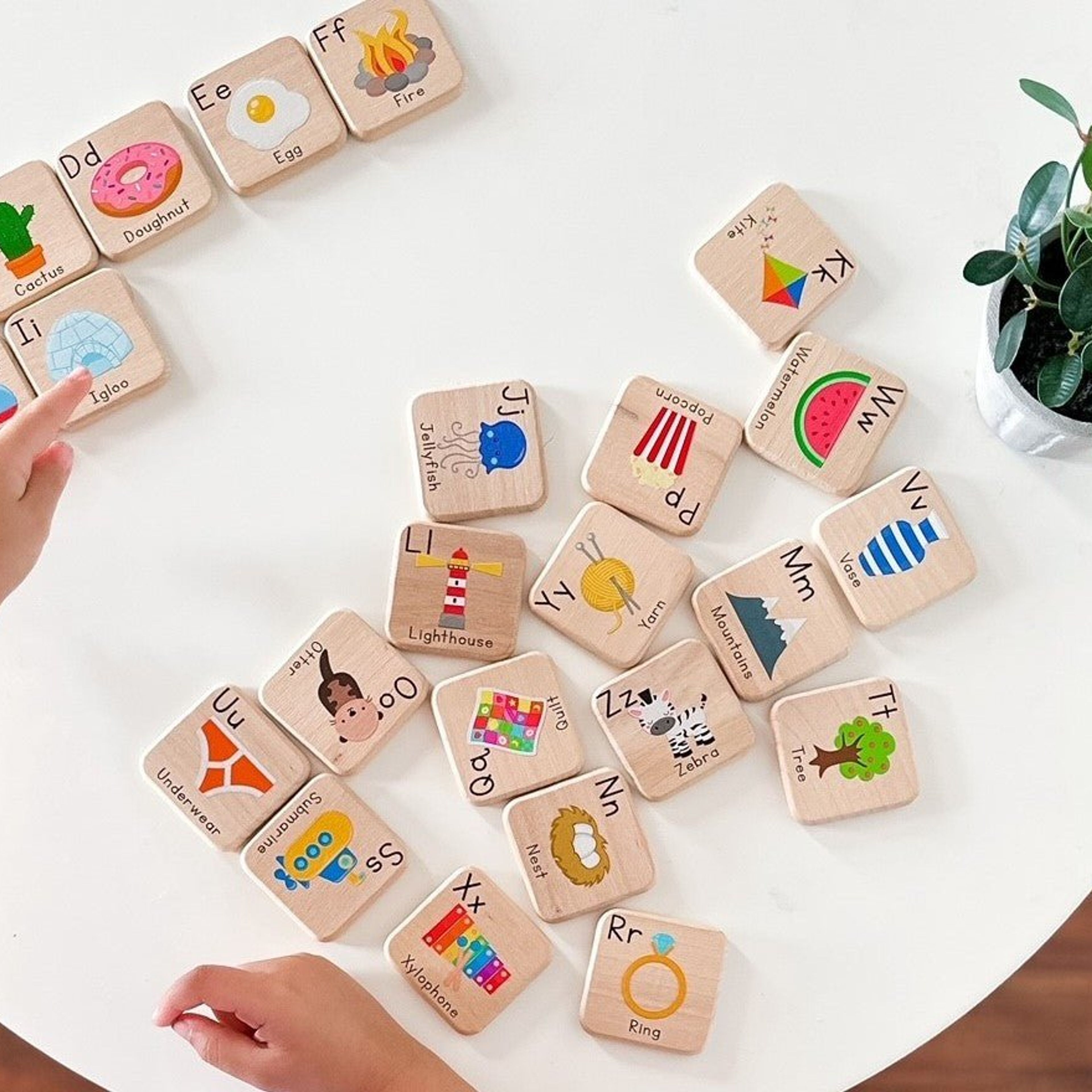 ABC Learning Tiles