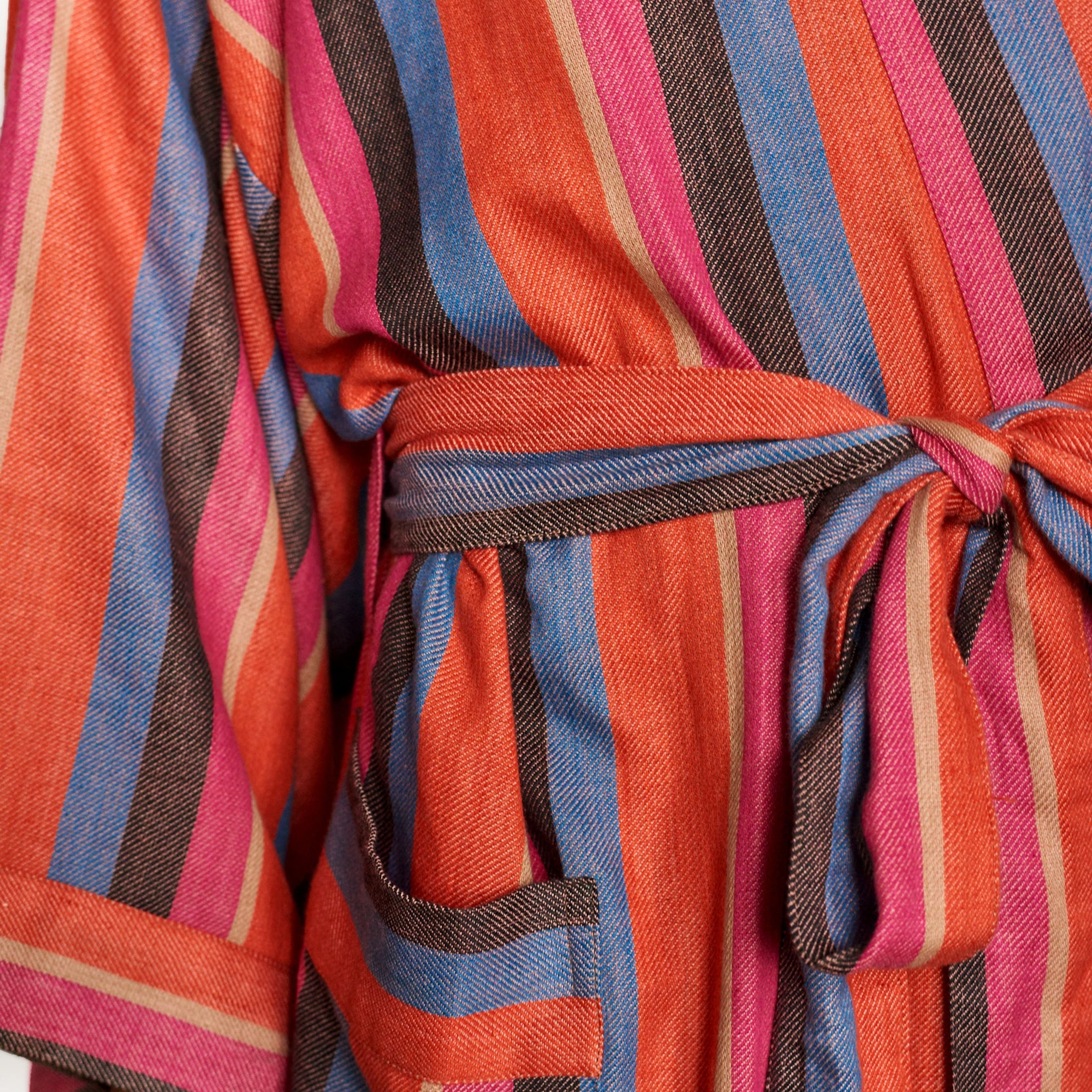 Stripe Robe In Daze
