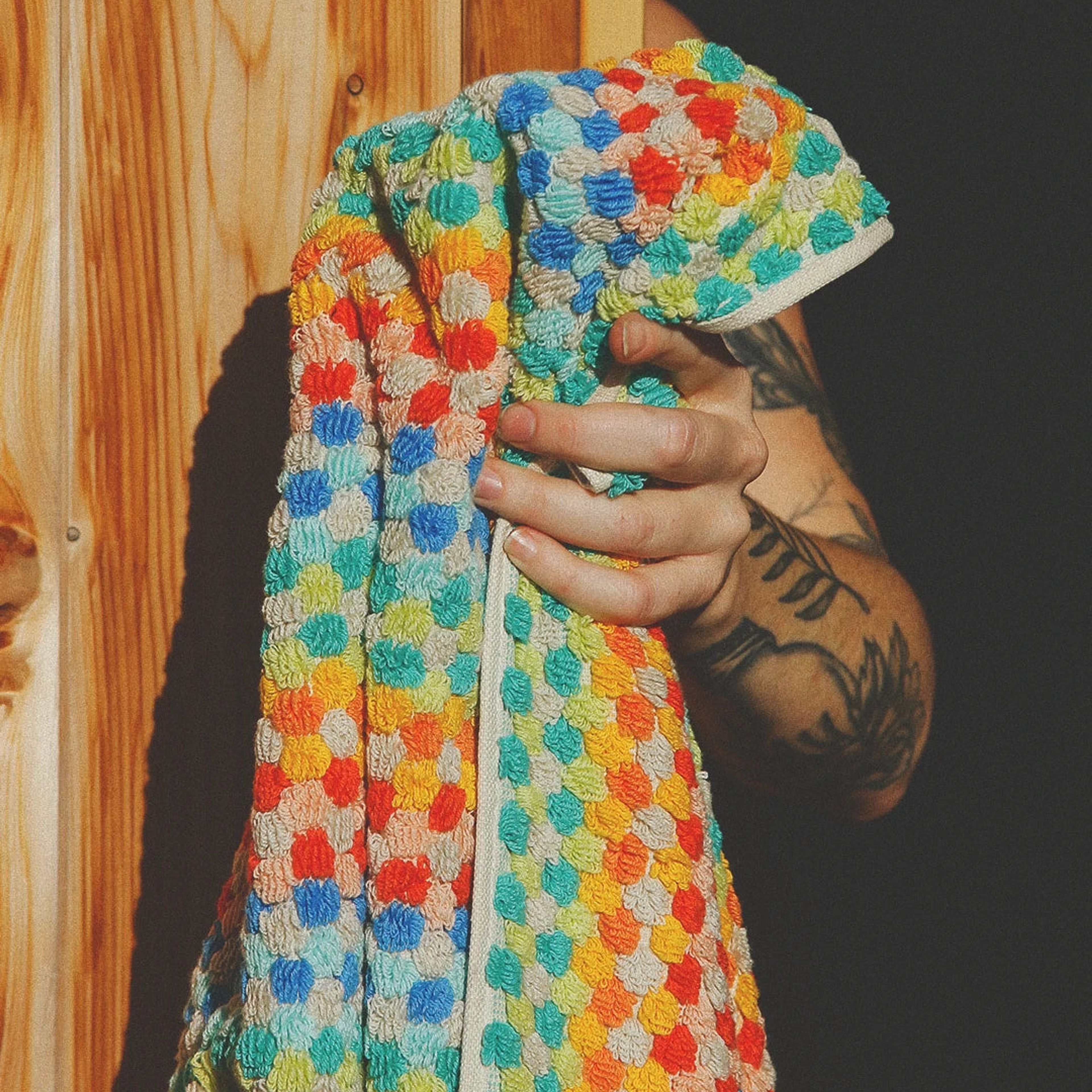 Cosmic Rainbow Towel Set (Organic)