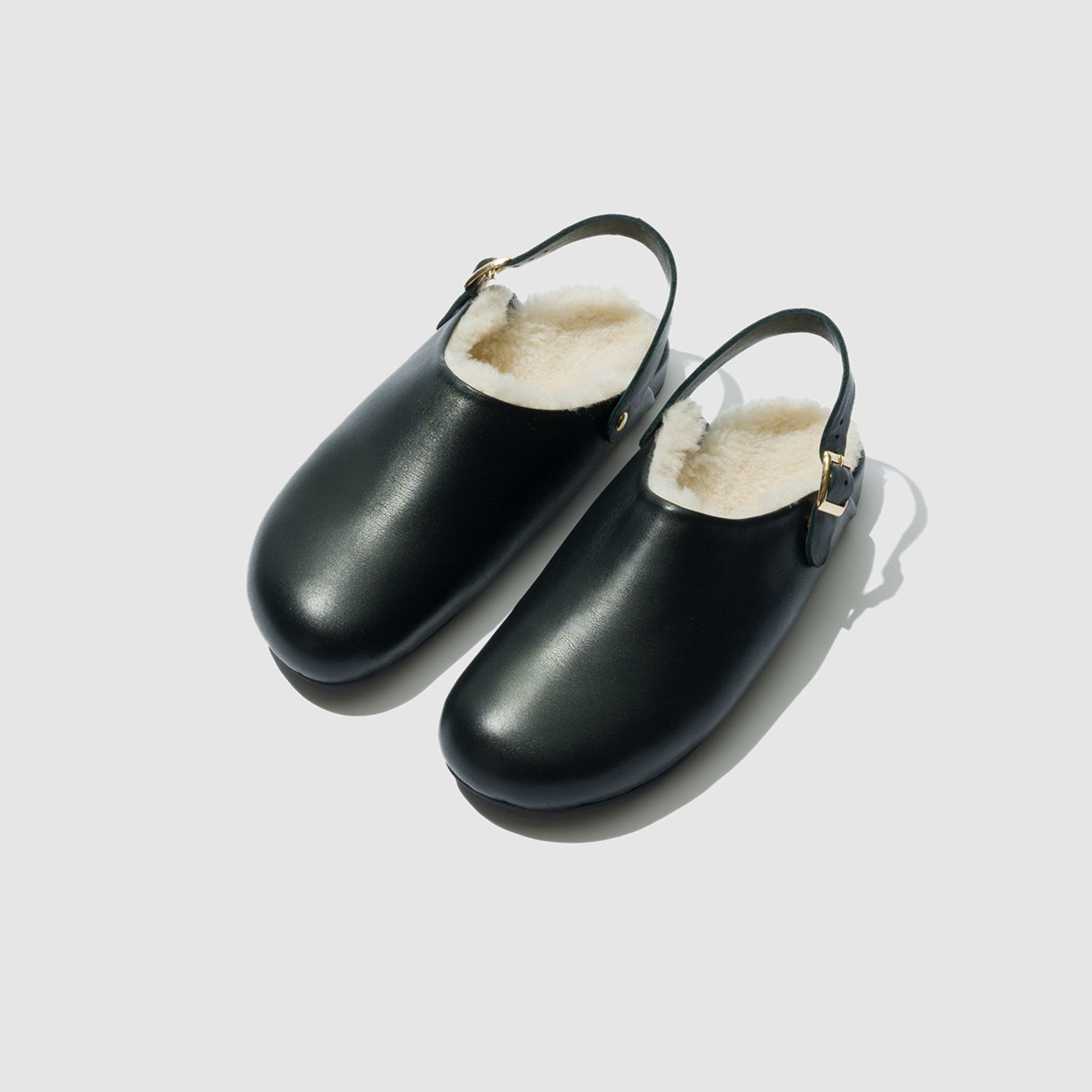 Kohl Clog With Shearling