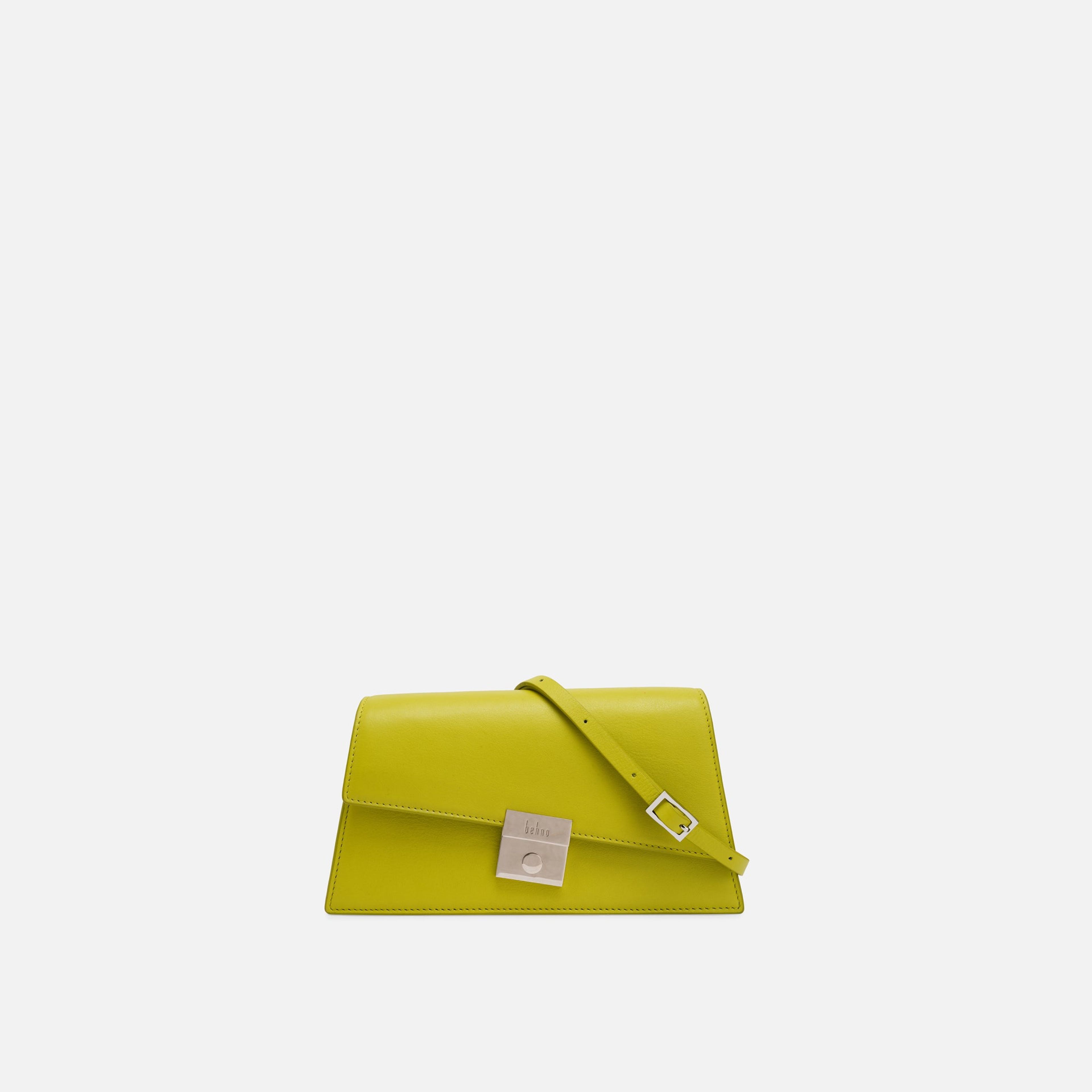 Simone Mini Sling Bag Milled Lime Green