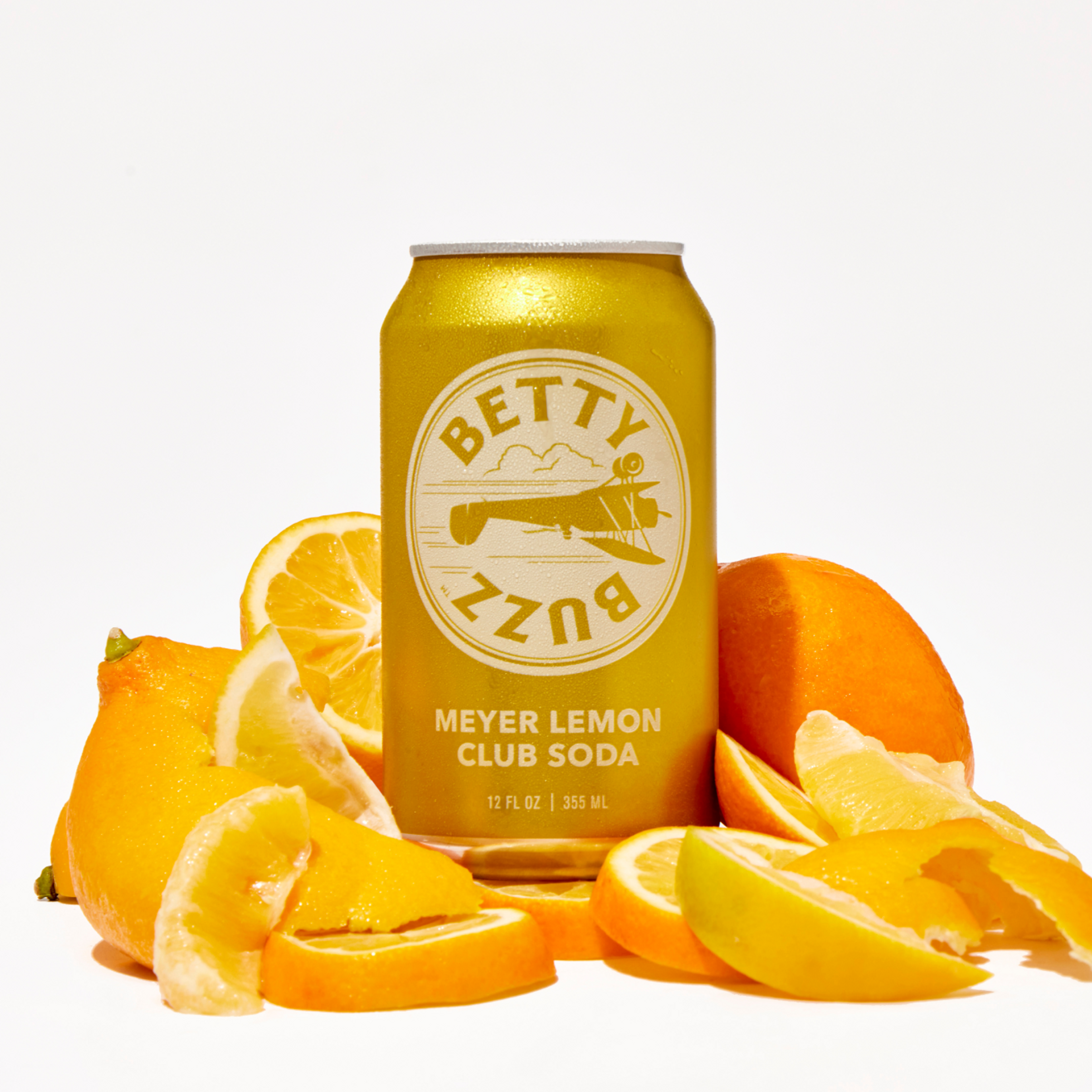 Meyer Lemon Club Soda 12⁃Pack Cans
