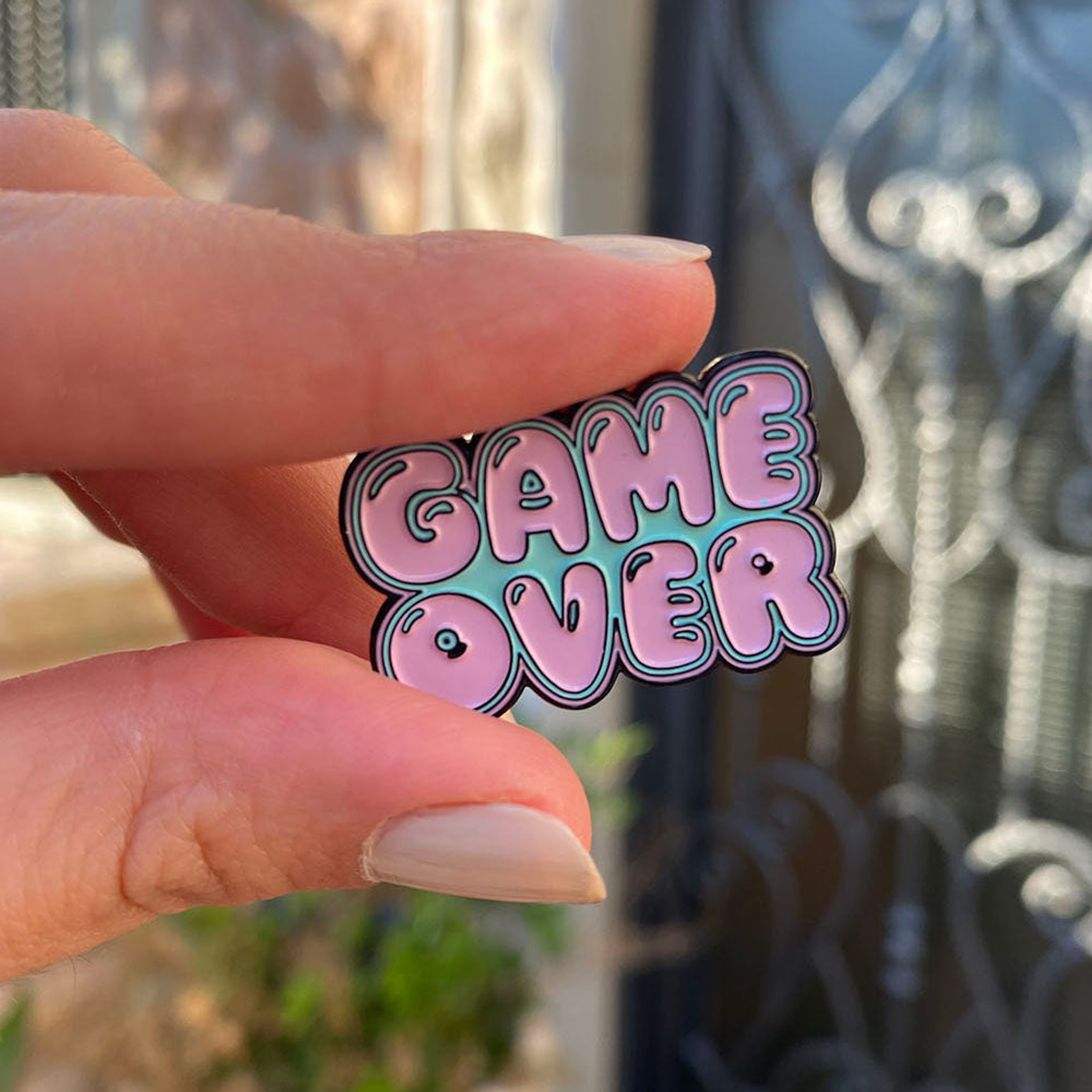 Game Over Pin