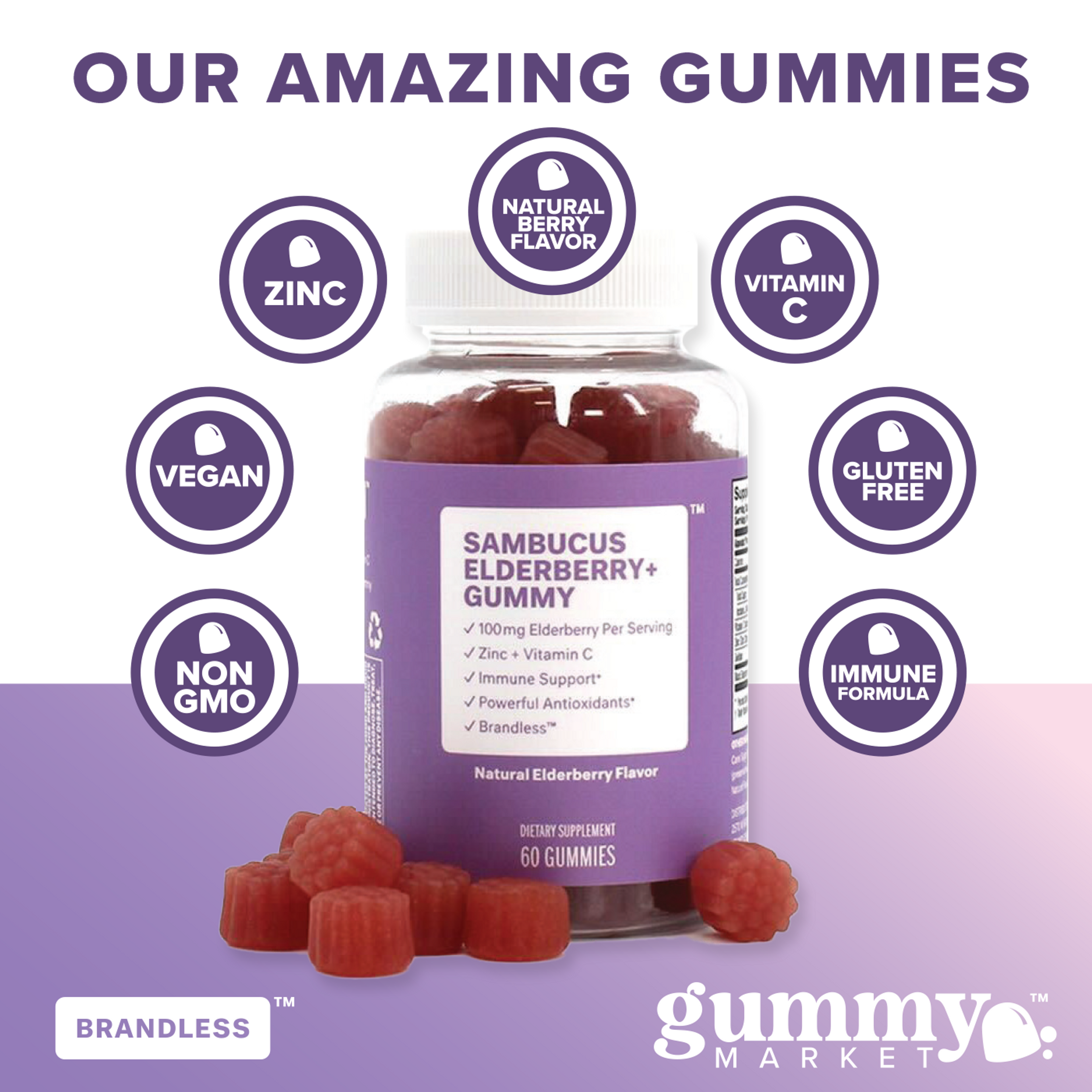 Sambucus Elderberry+ Gummy