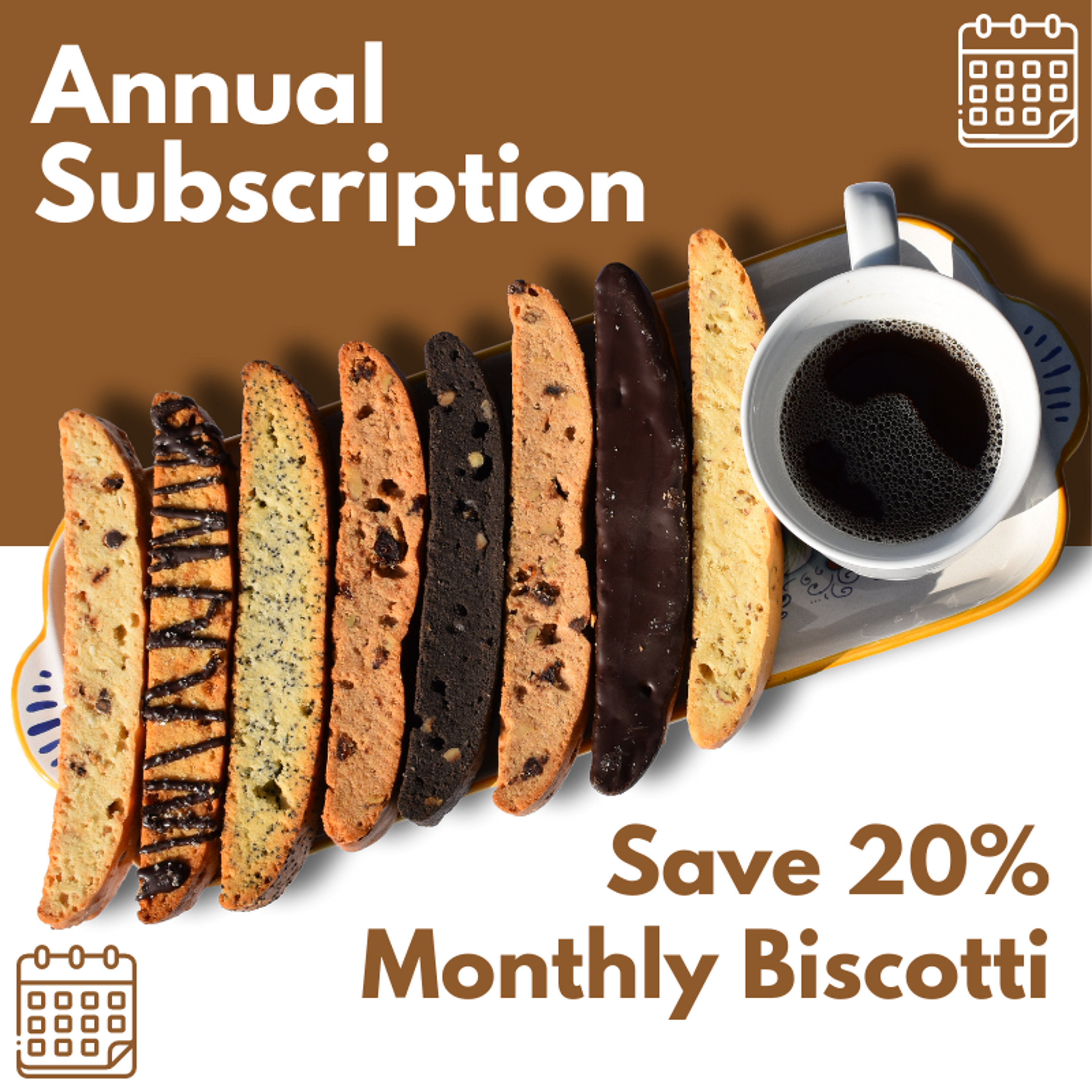 1 Year Biscotti Box Subscription