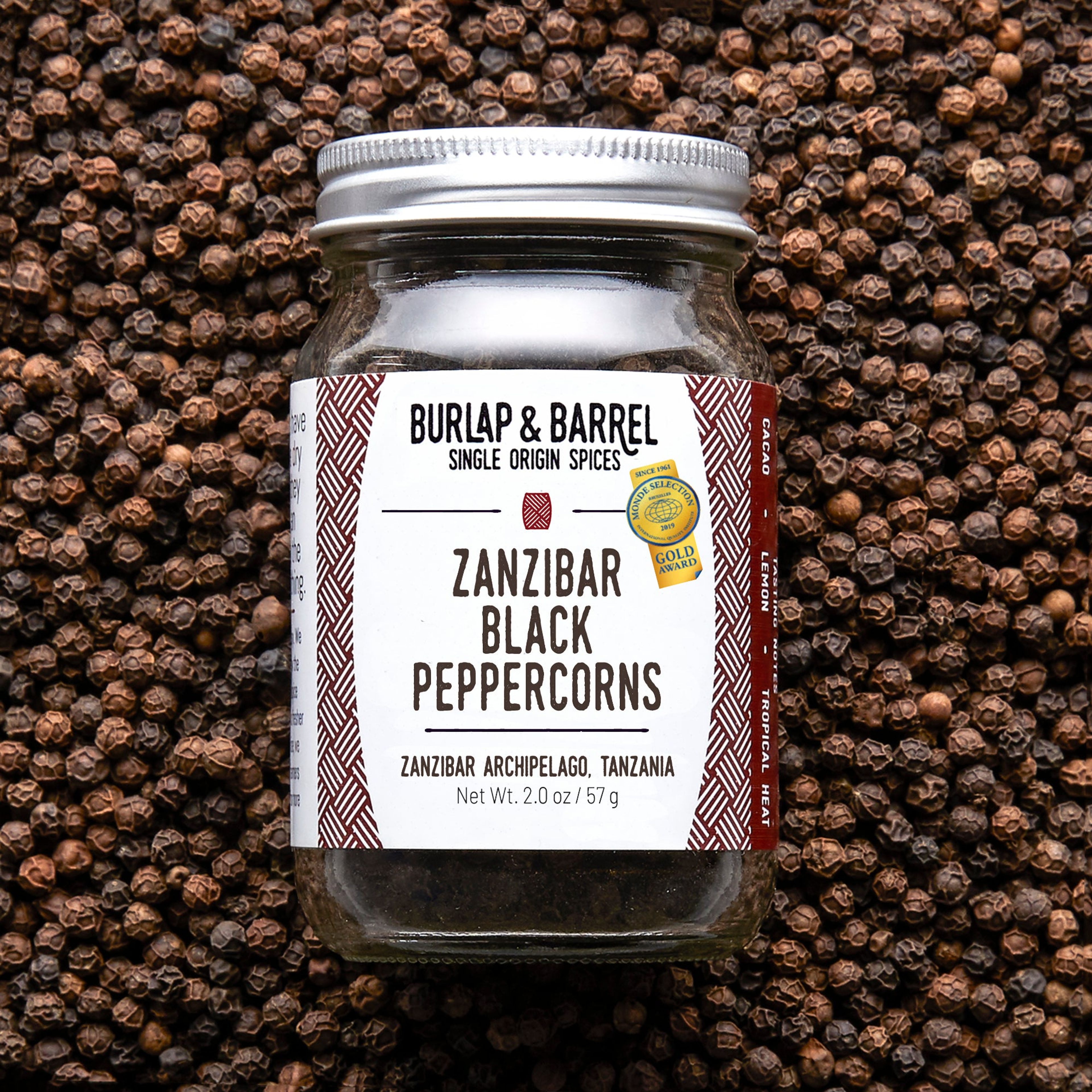 Zanzibar Black Peppercorns