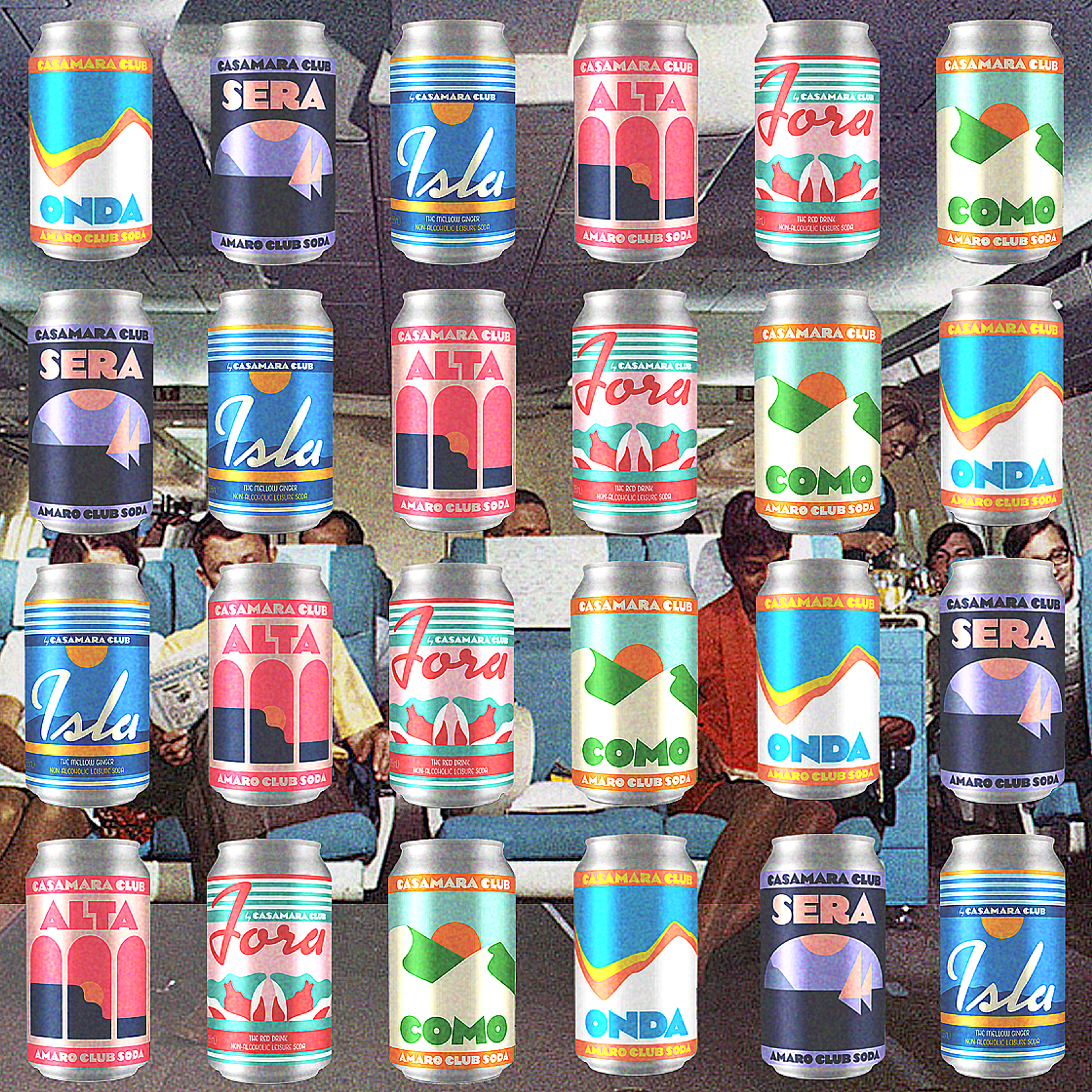 Variety Case, Transatlantic leisure sodas
