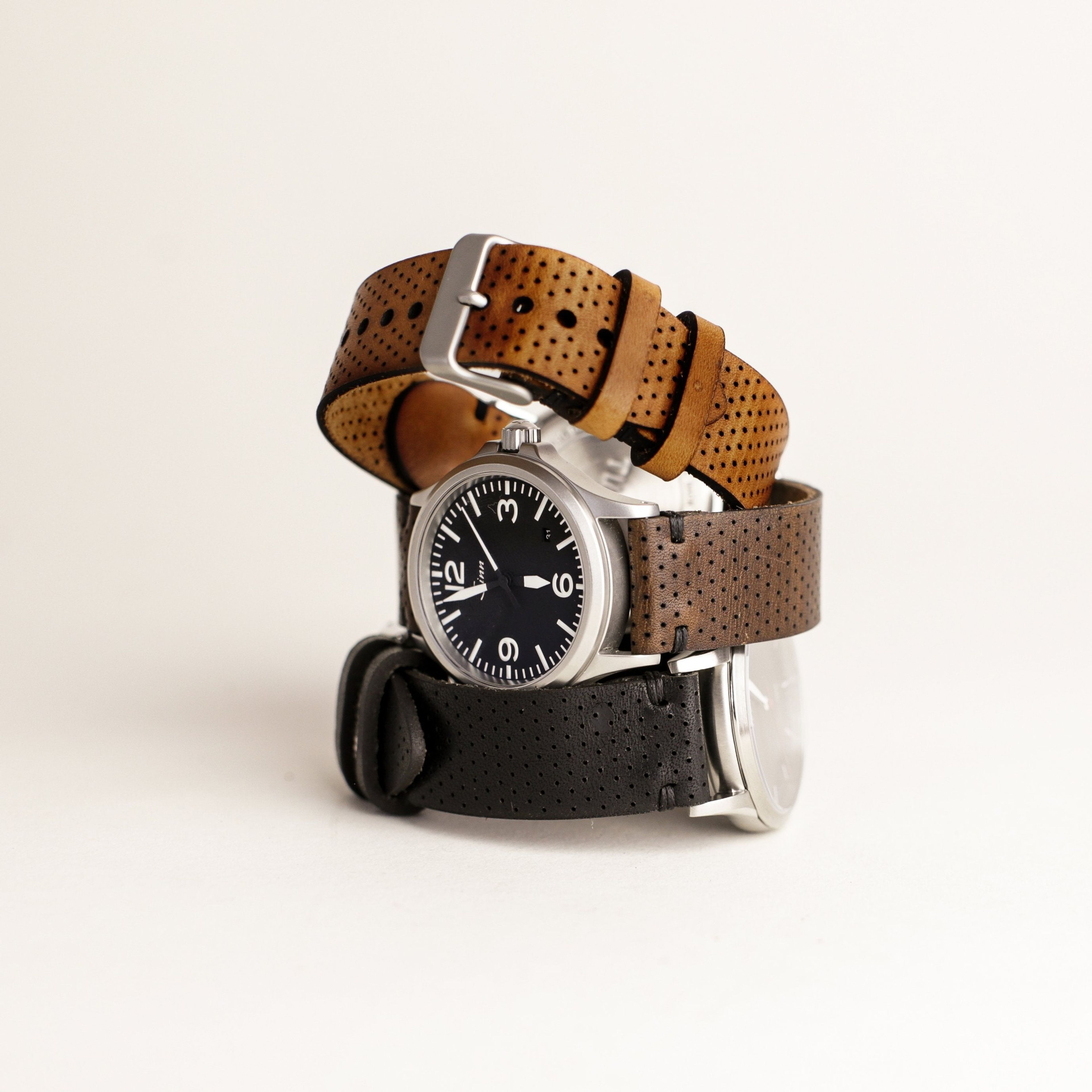 Modern Perforated Watch Band