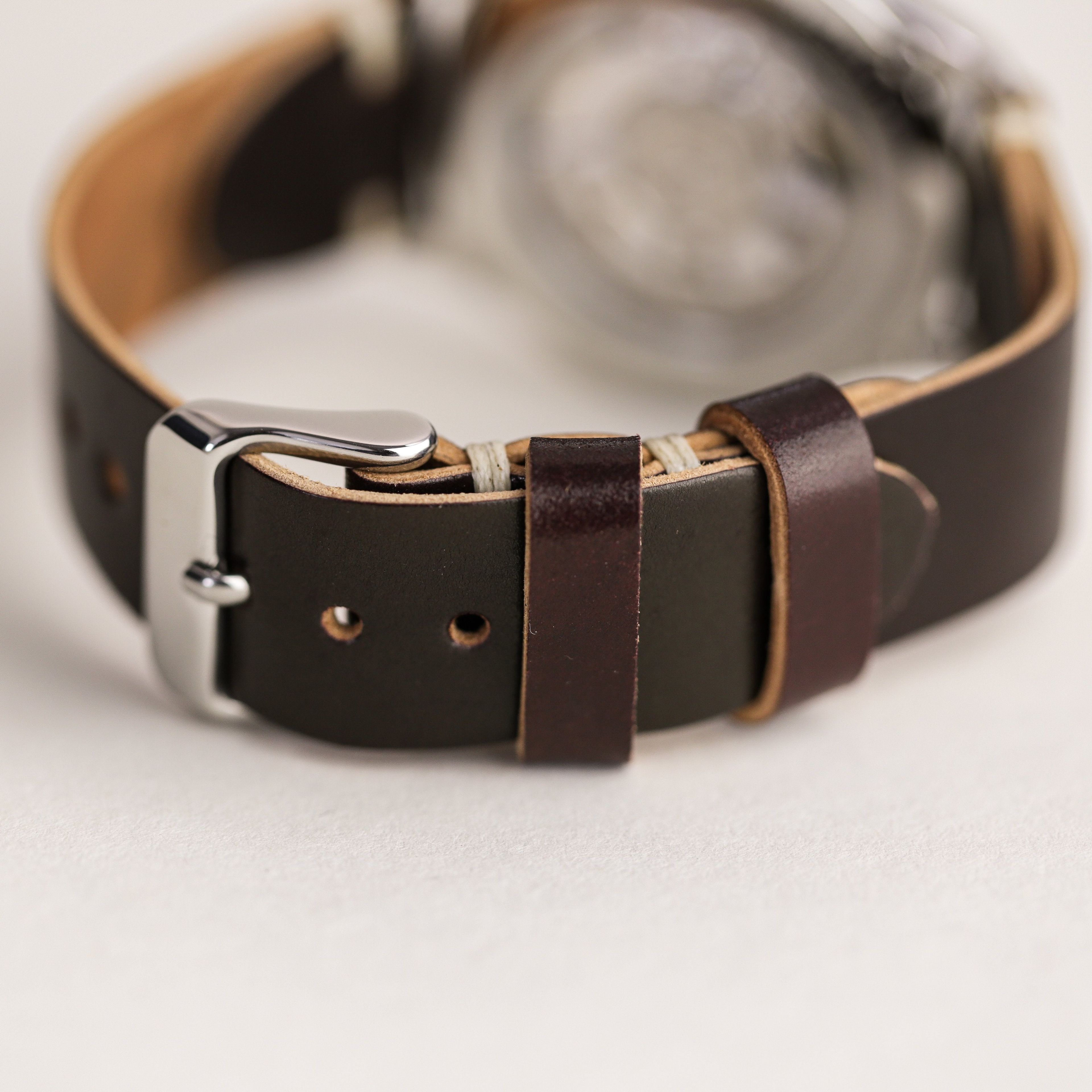 Shell Cordovan Classic Watch Band
