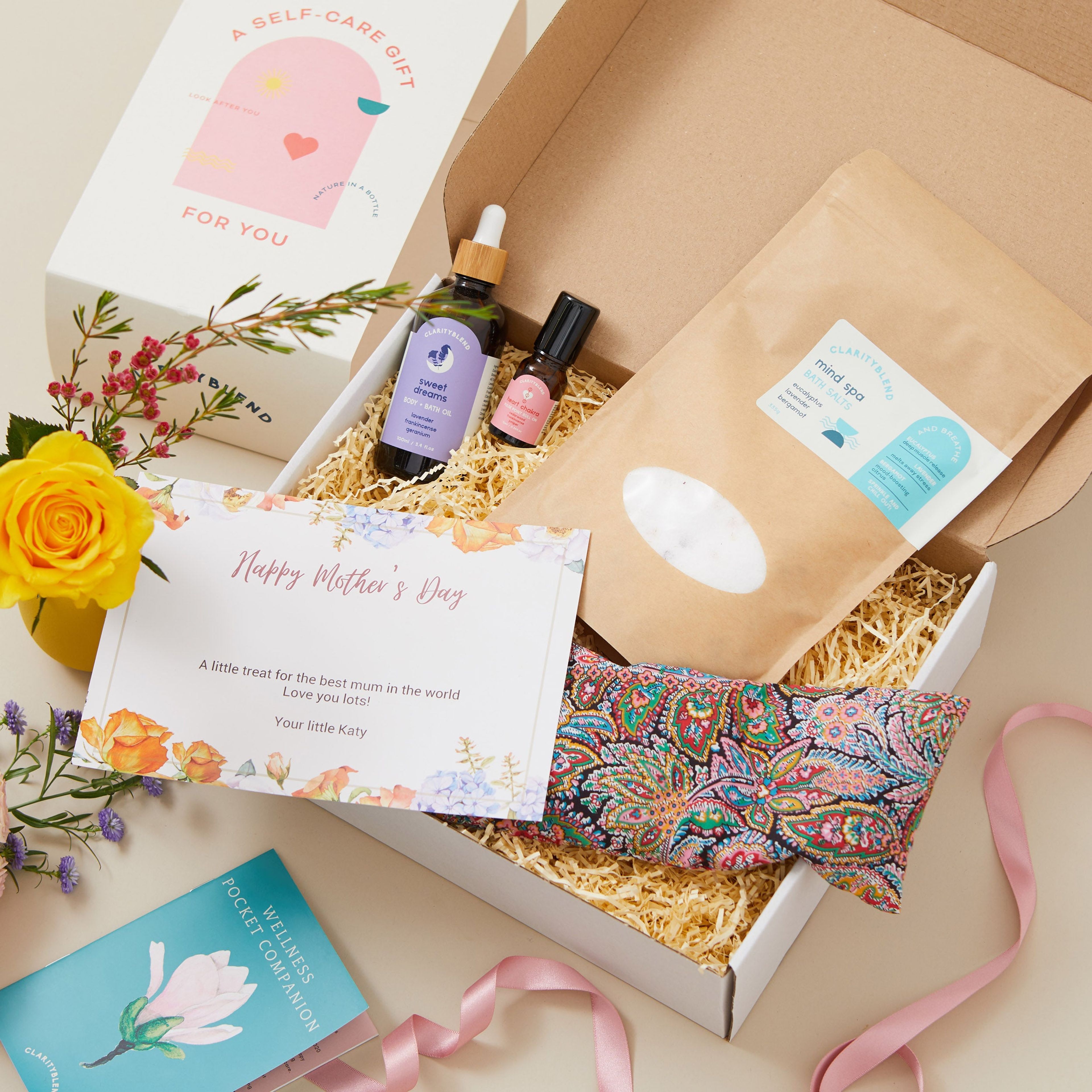 Mother's Day Large Personalised Aromatherapy Pamper Gift Set