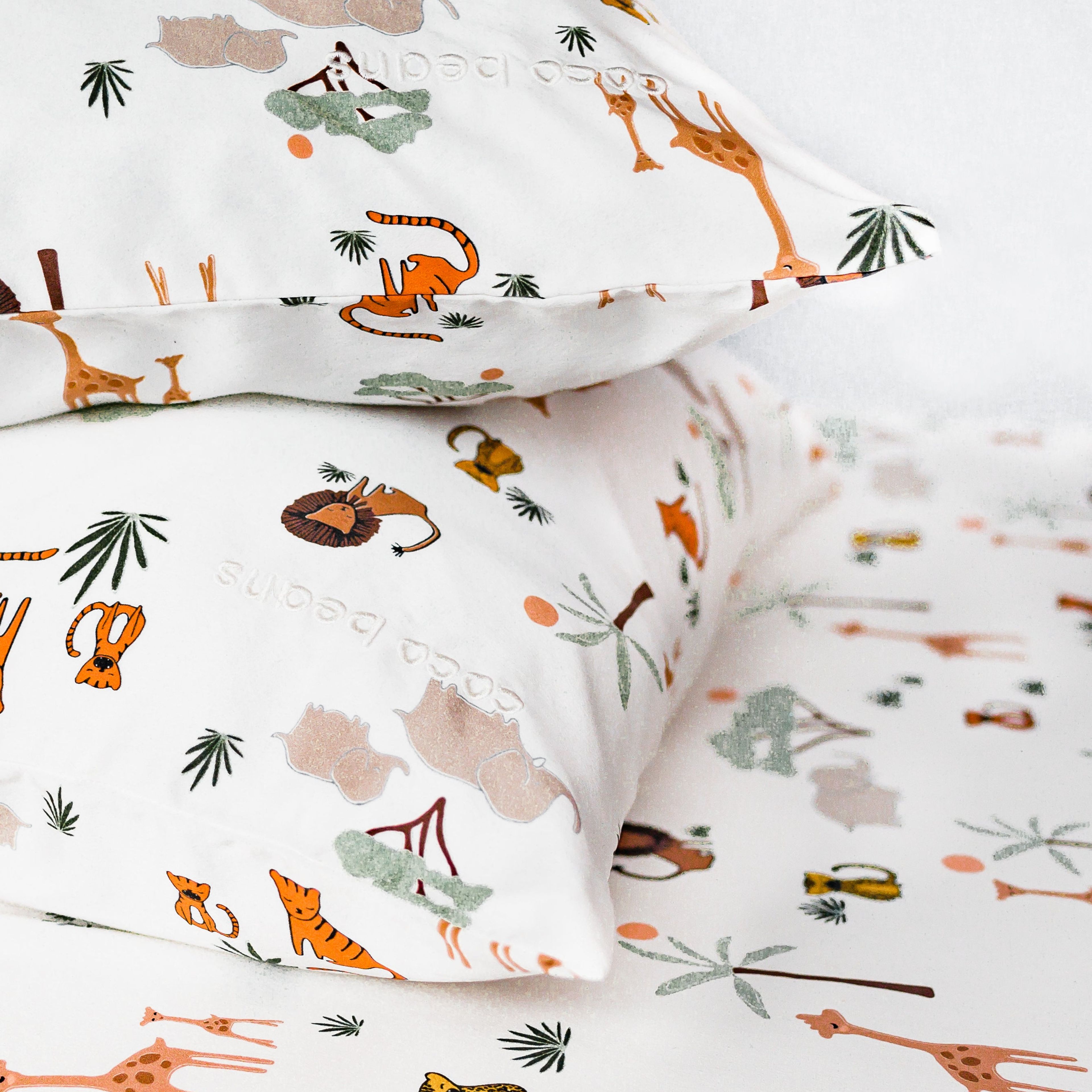 100% Silk Pillowcase - Safari Daze