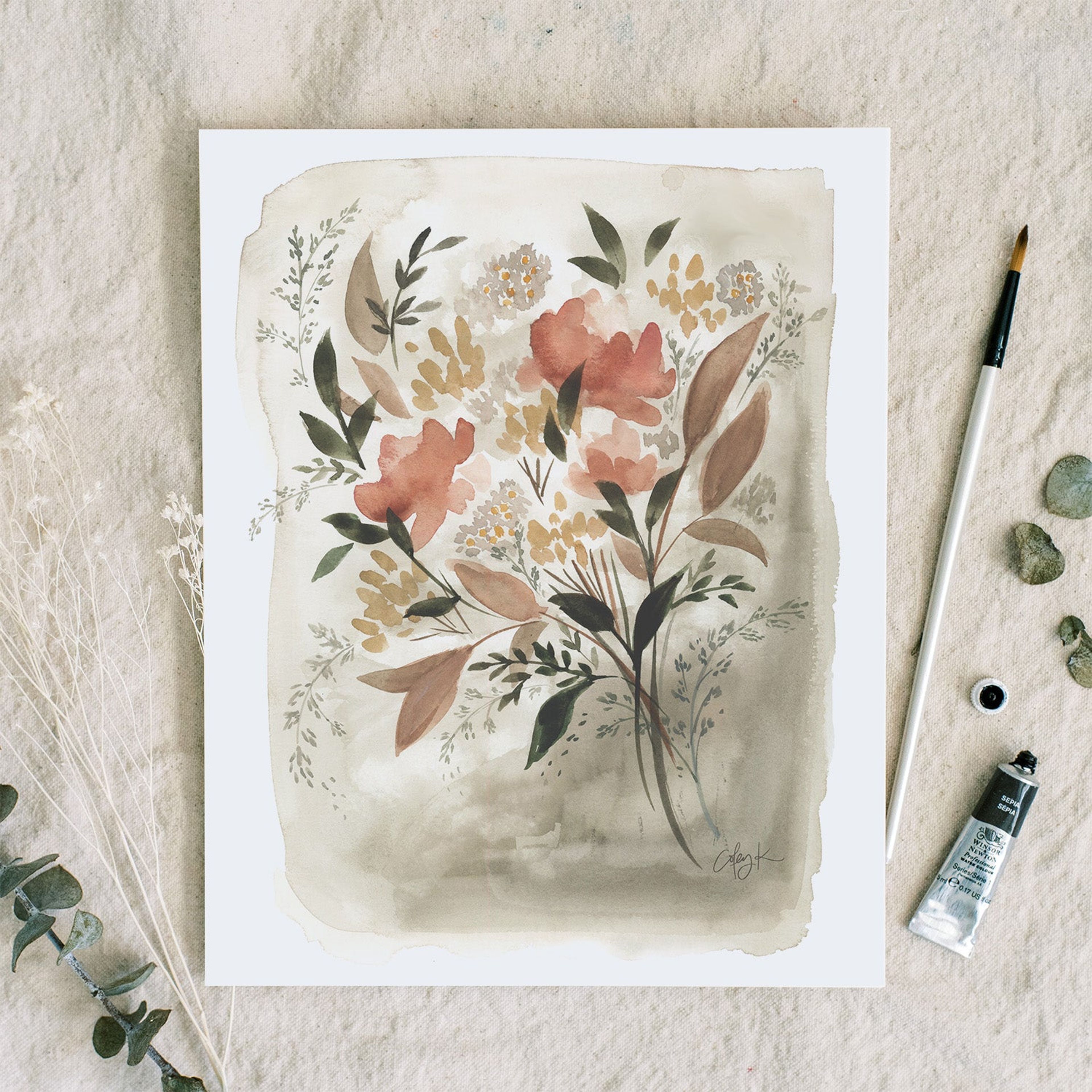 Gathered Blooms | Art Print