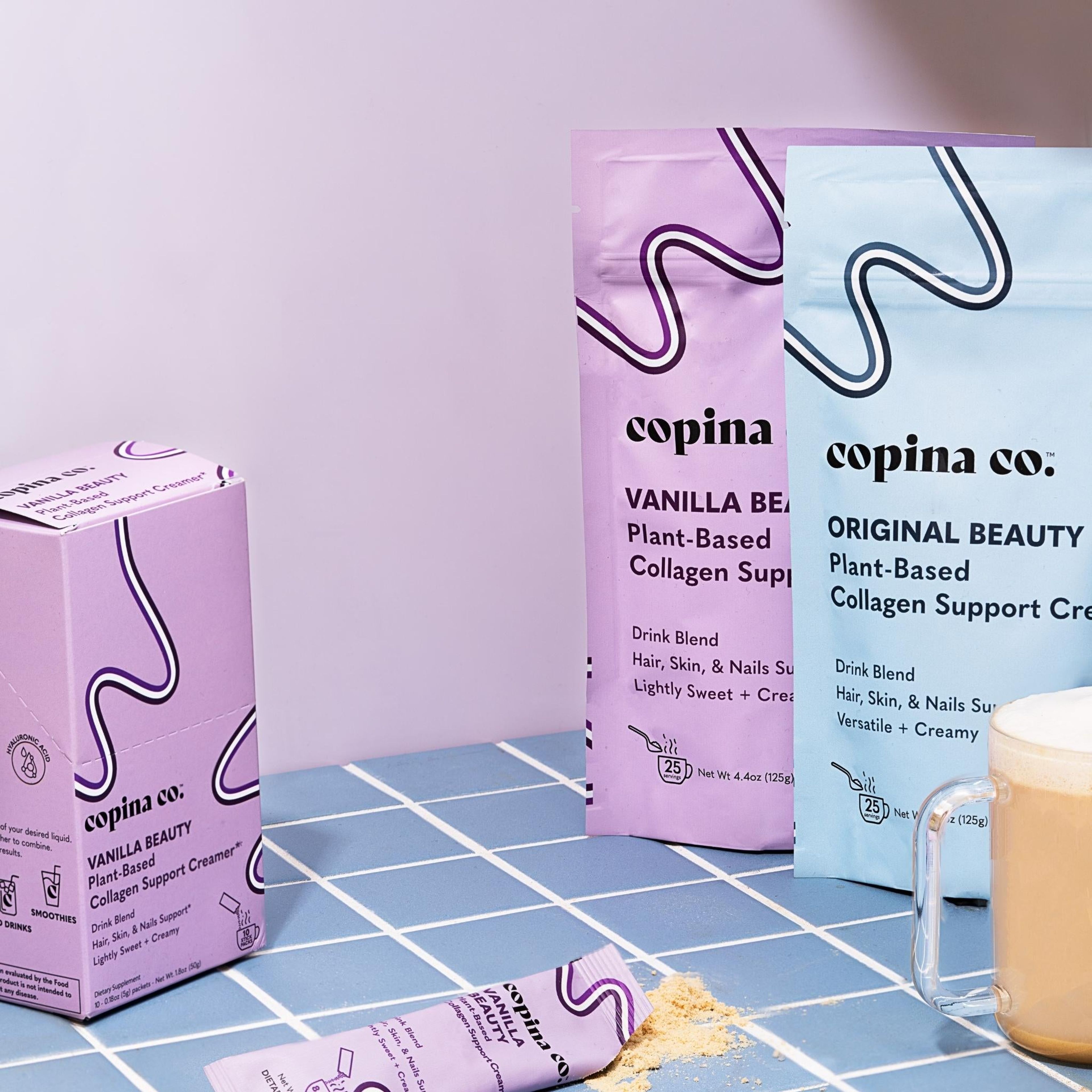 Vanilla Beauty Plant-Based Collagen Support Creamer Drink Blend