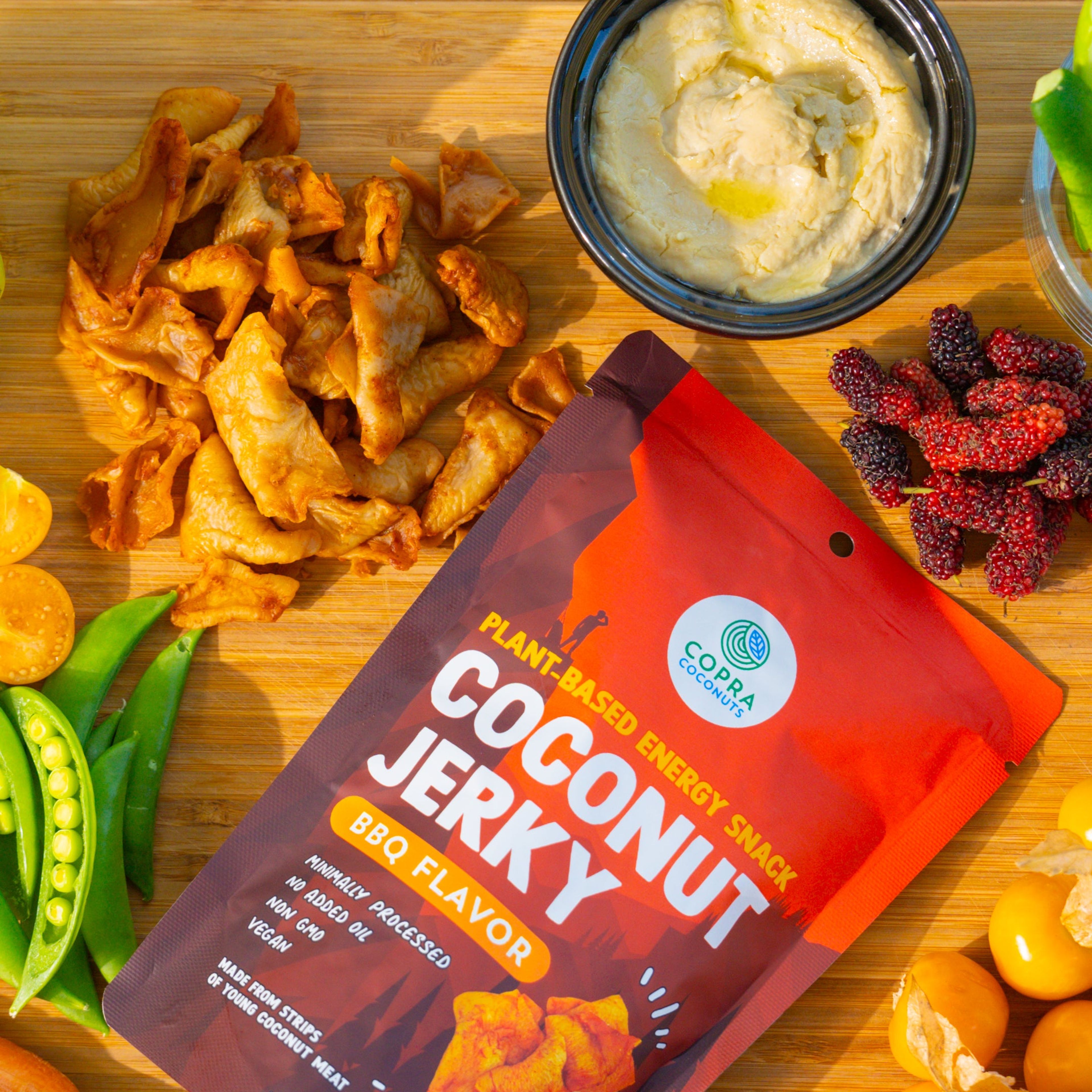Coconut Jerky - BBQ Flavor