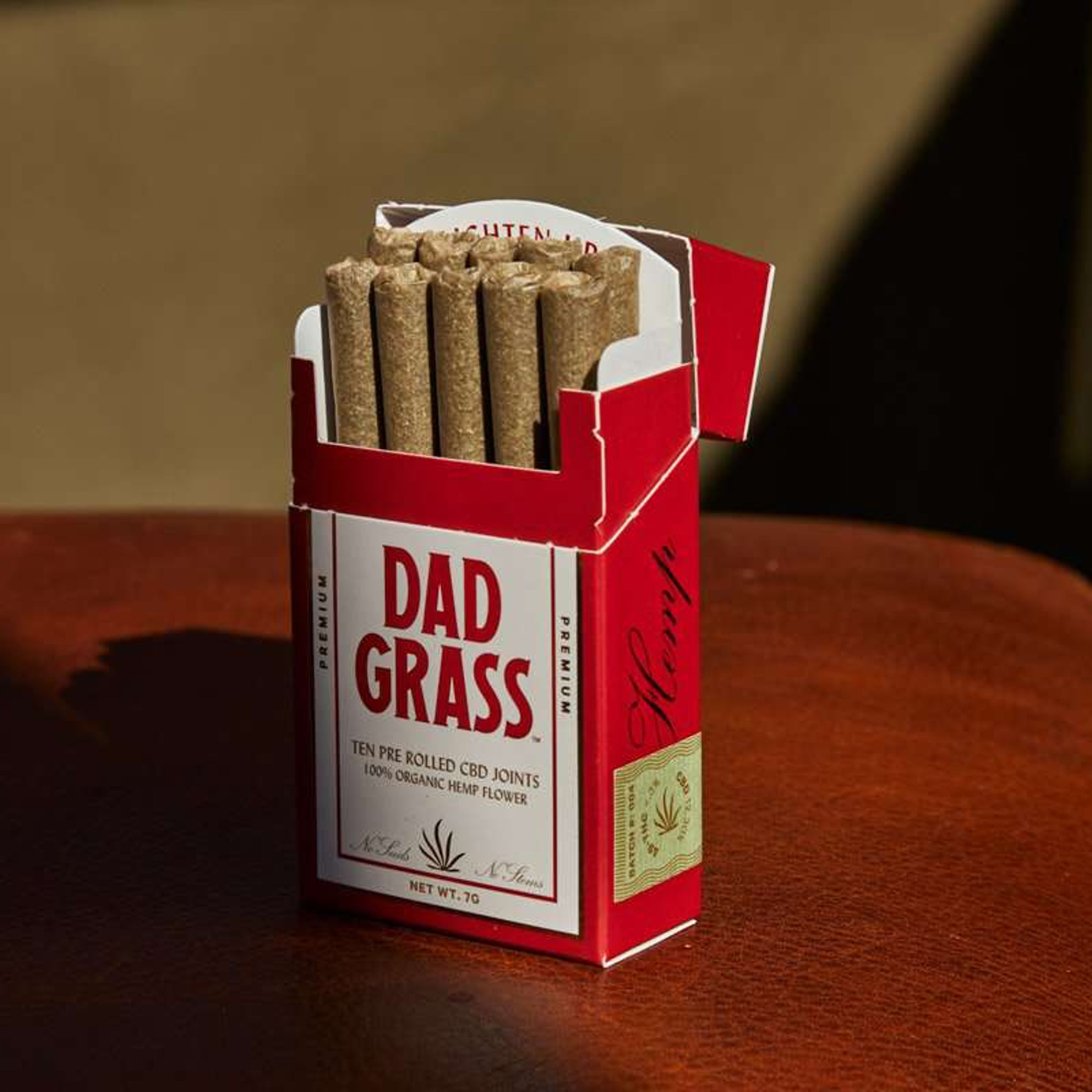 Dad Grass Hemp CBD Pre Rolled Joints 10 Pack