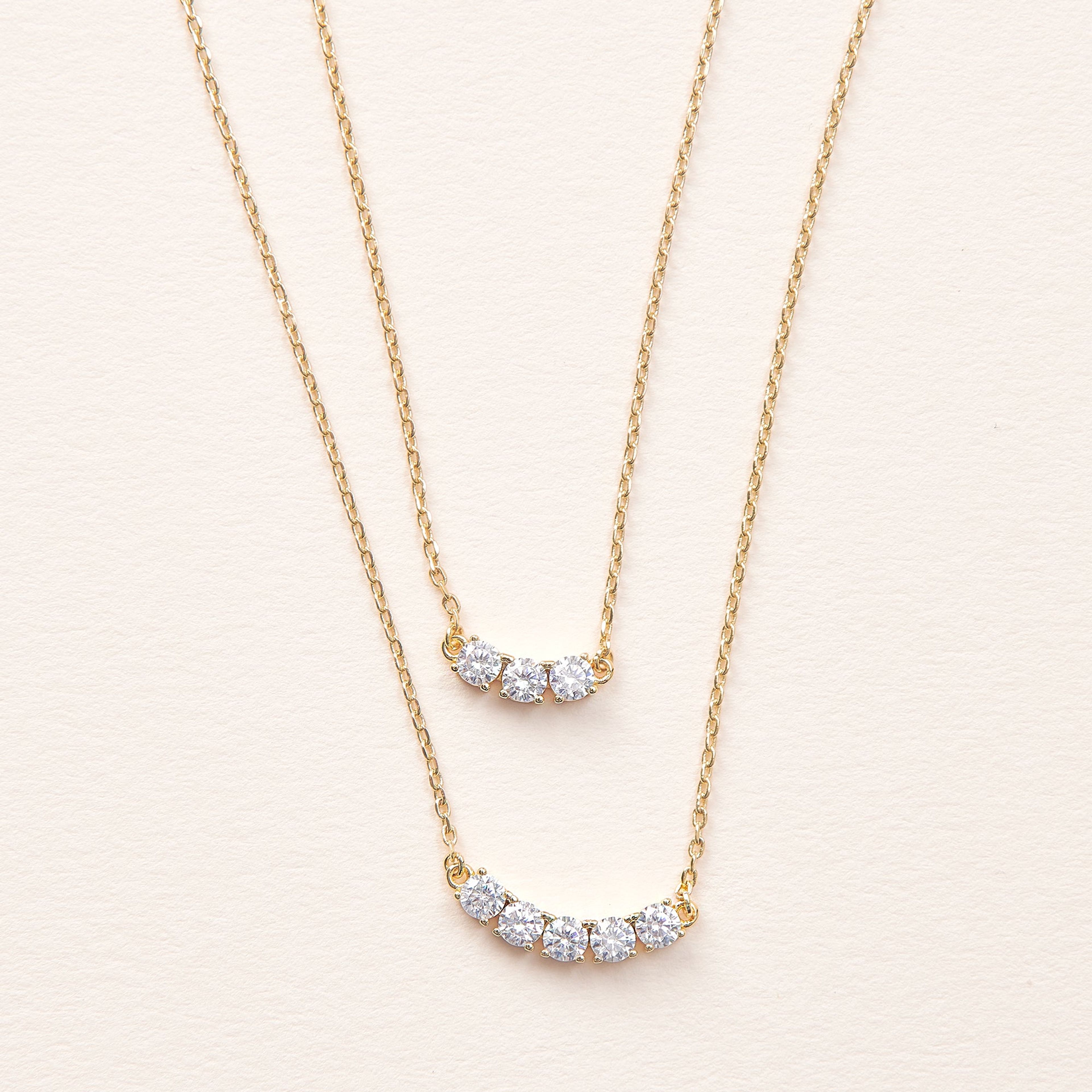 Tinsley Layered CZ Necklace