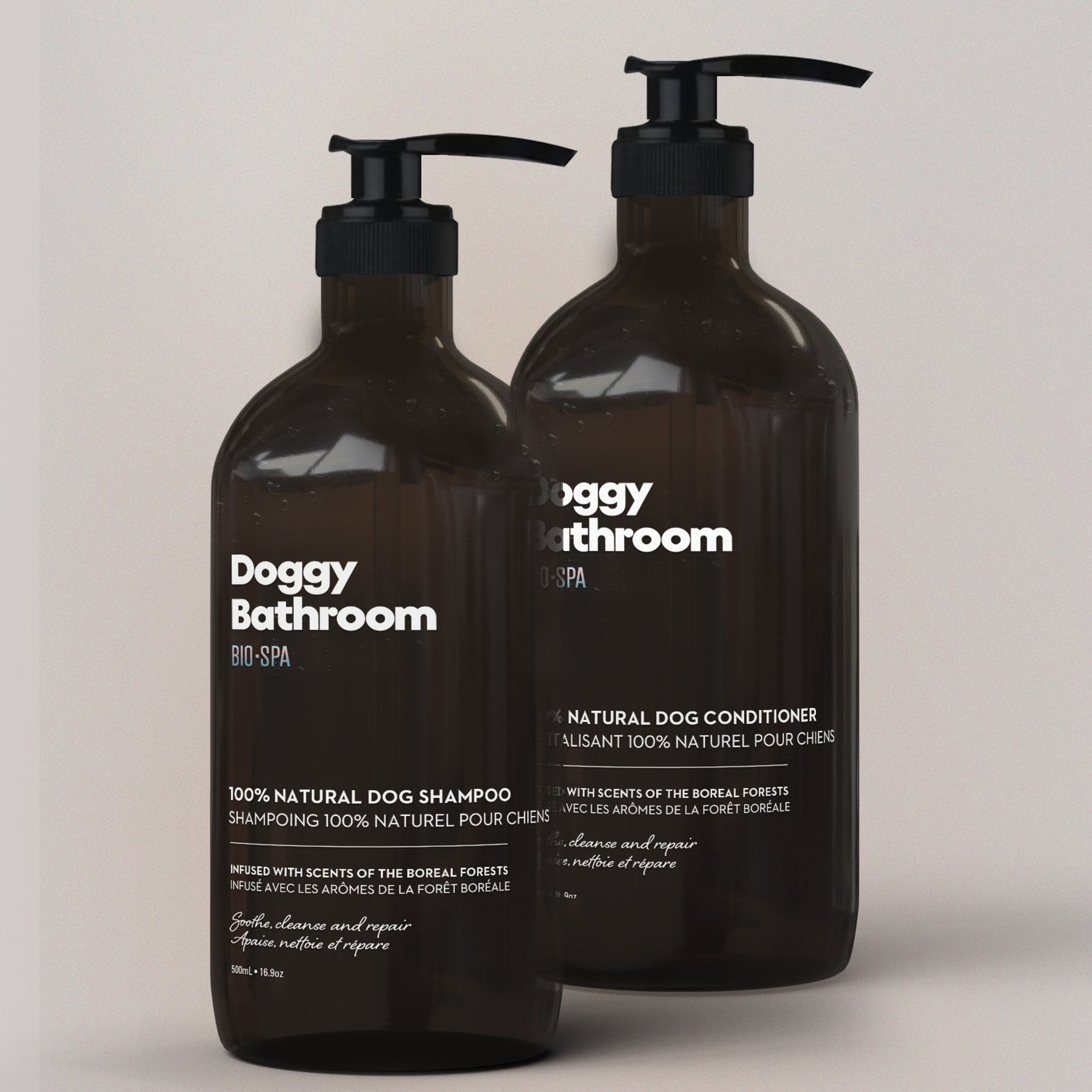 Natural Dog Shampoo & Conditioner Duo Set