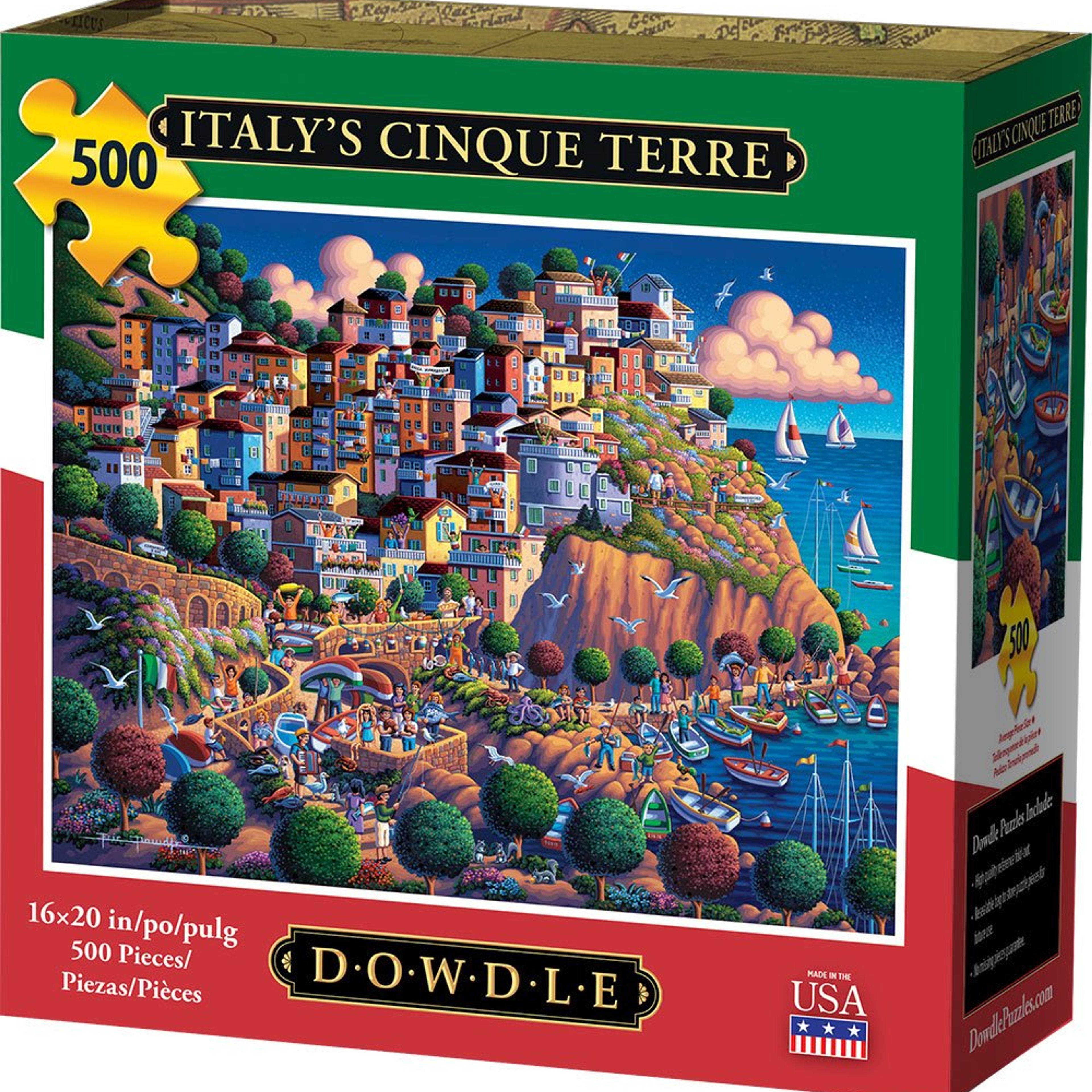 Italy's Cinque Terre - 500 Piece