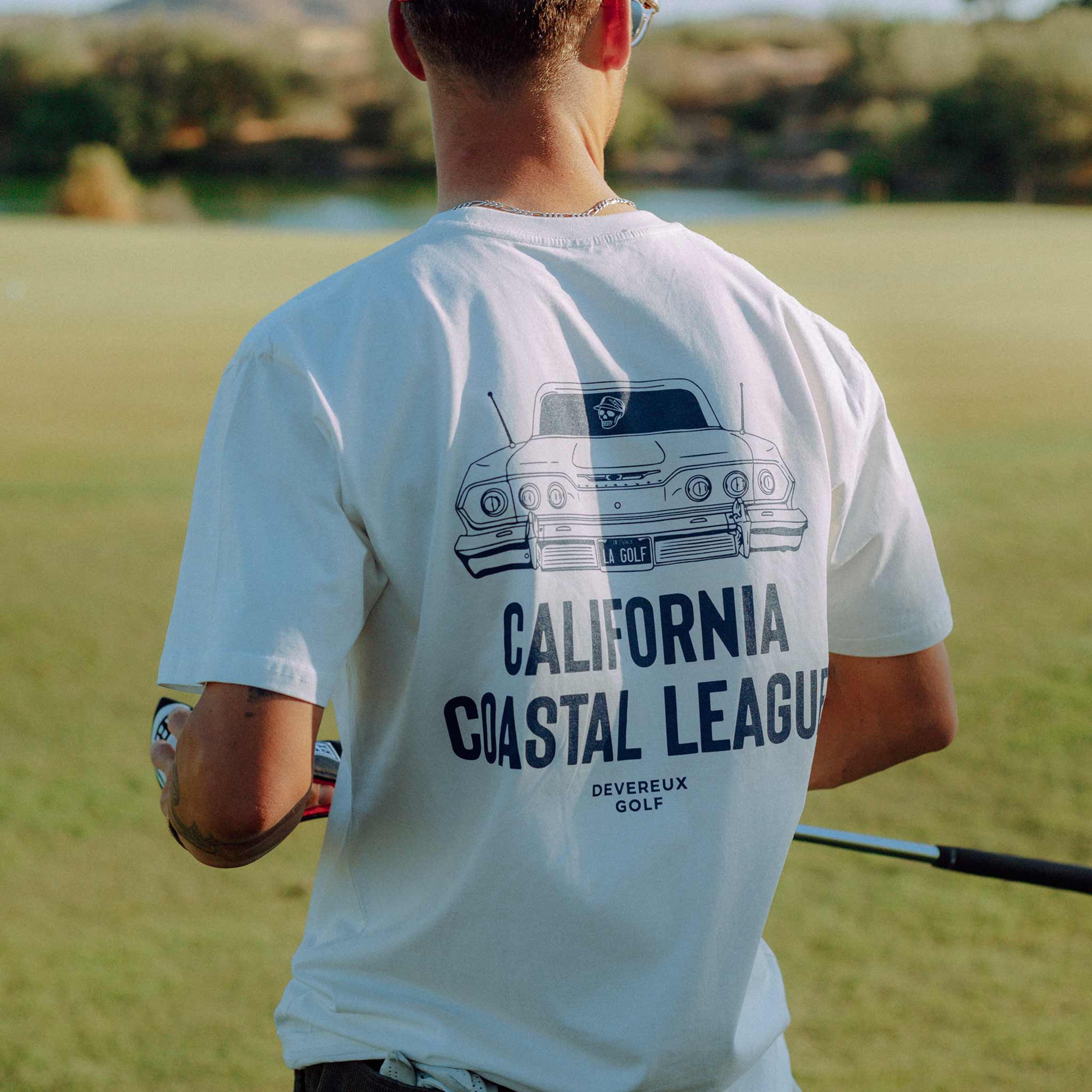 Coastal League Tee - Natural