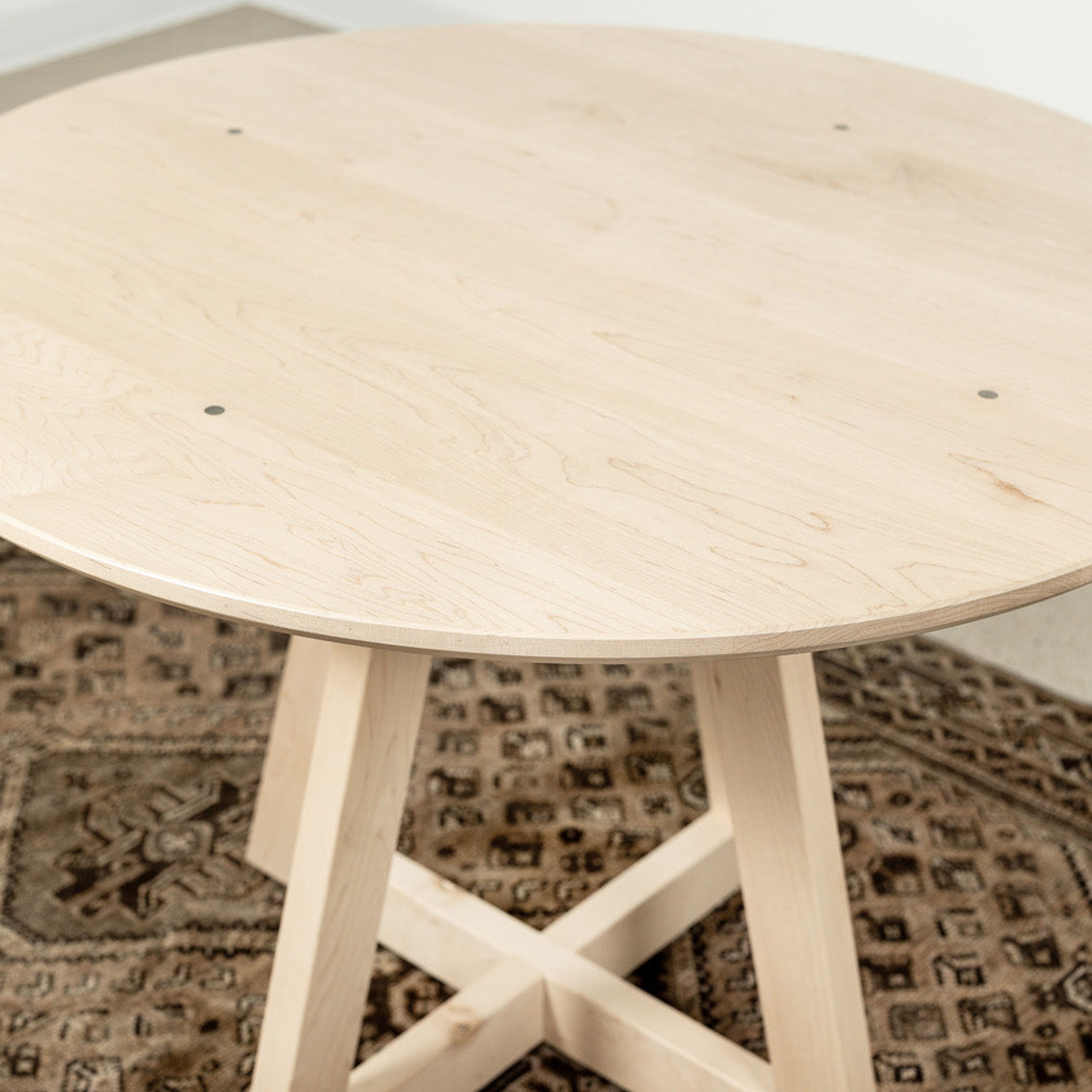 *floor model* Seneca Dining Table in Maple - Wood Base