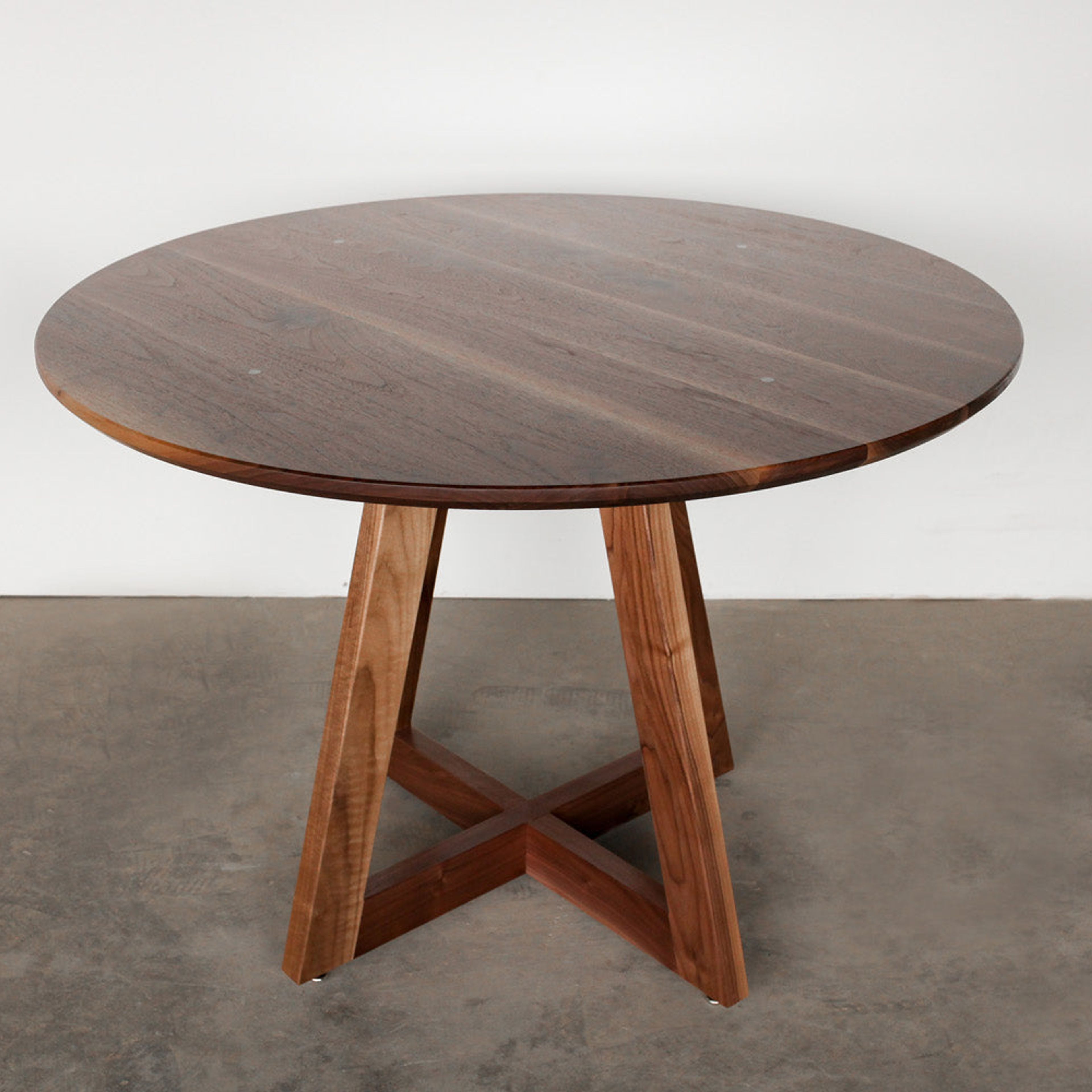 *floor model* Seneca Dining Table in Walnut - Wood Base
