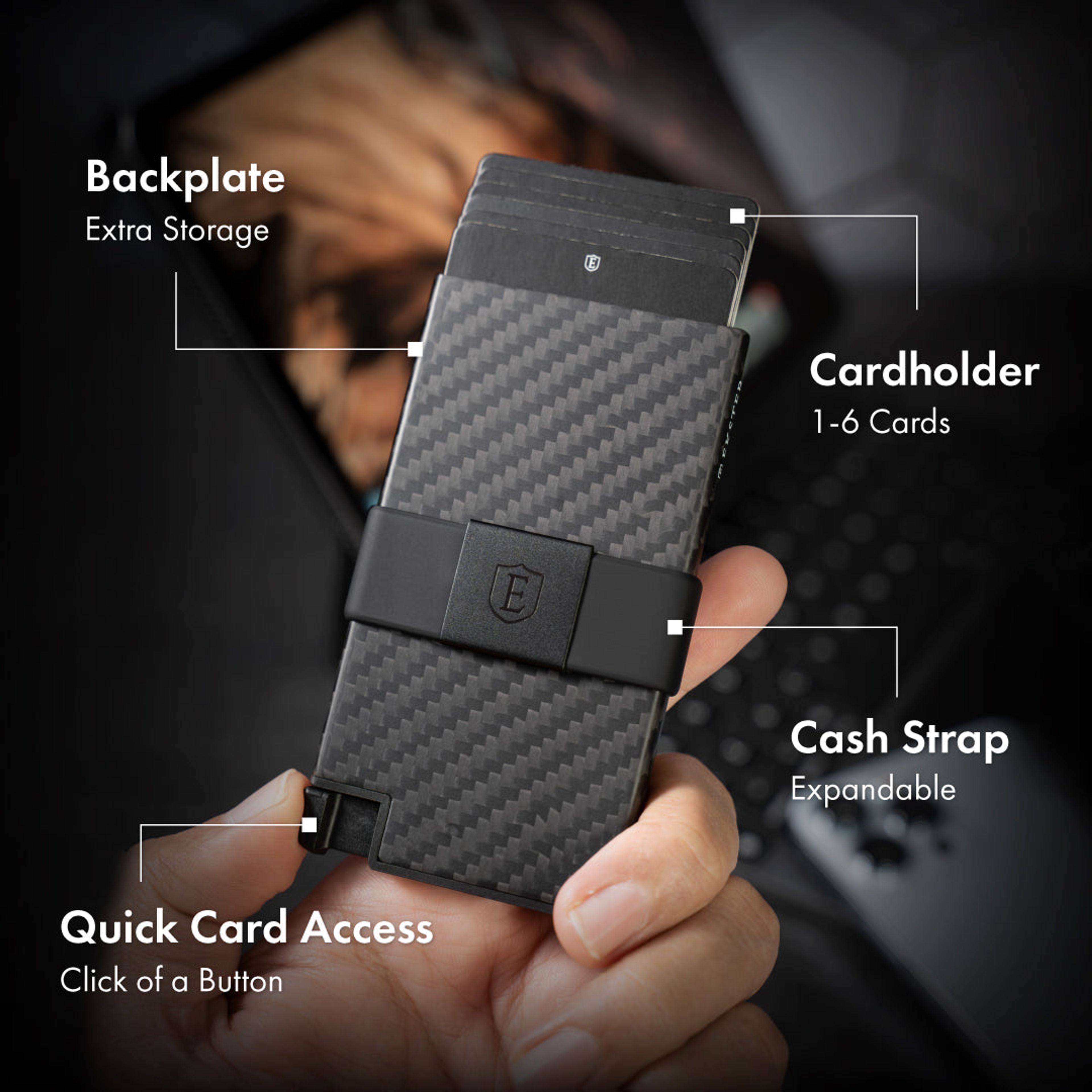 Carbon Fiber Cardholder