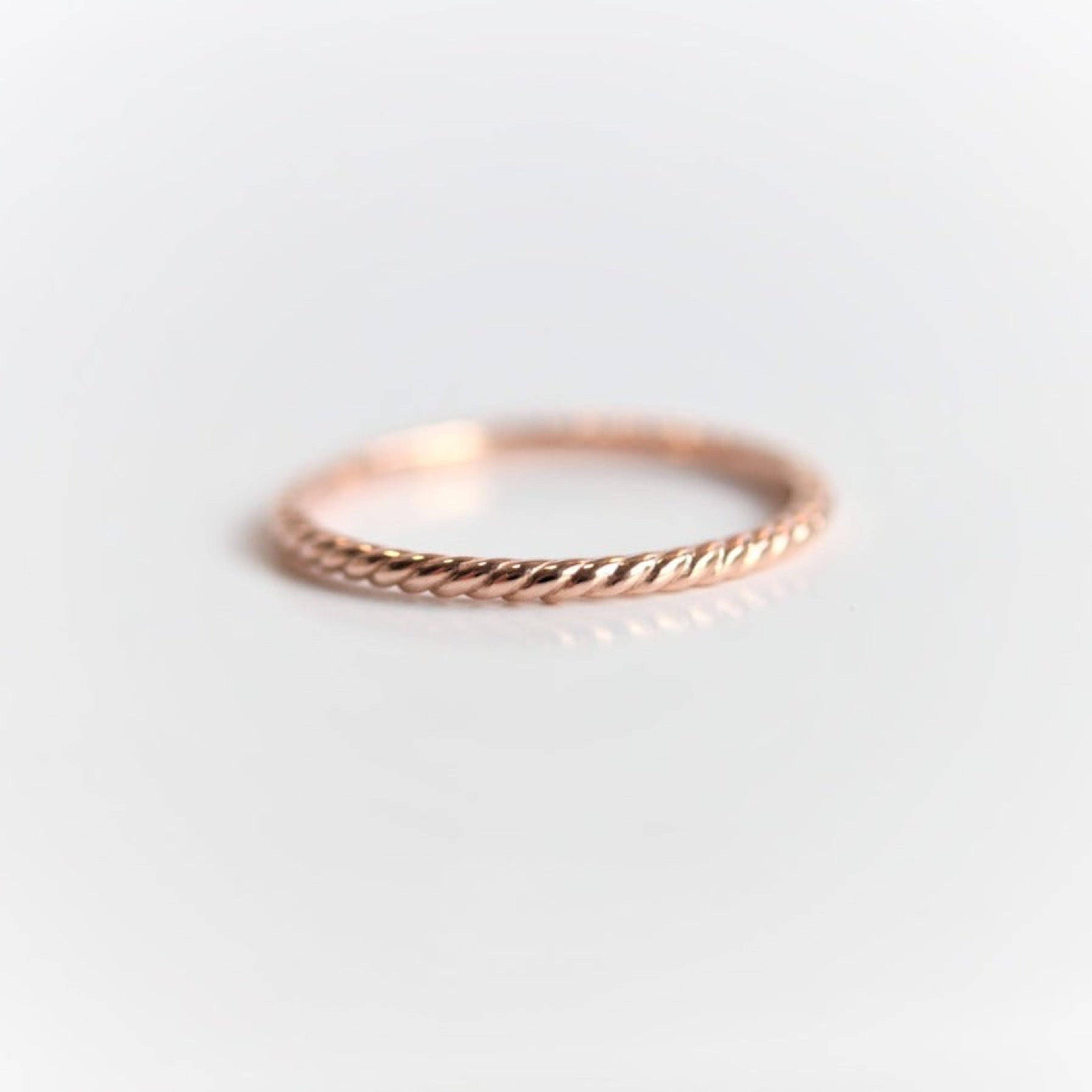 1.3 mm Twisted Rope Wedding Band