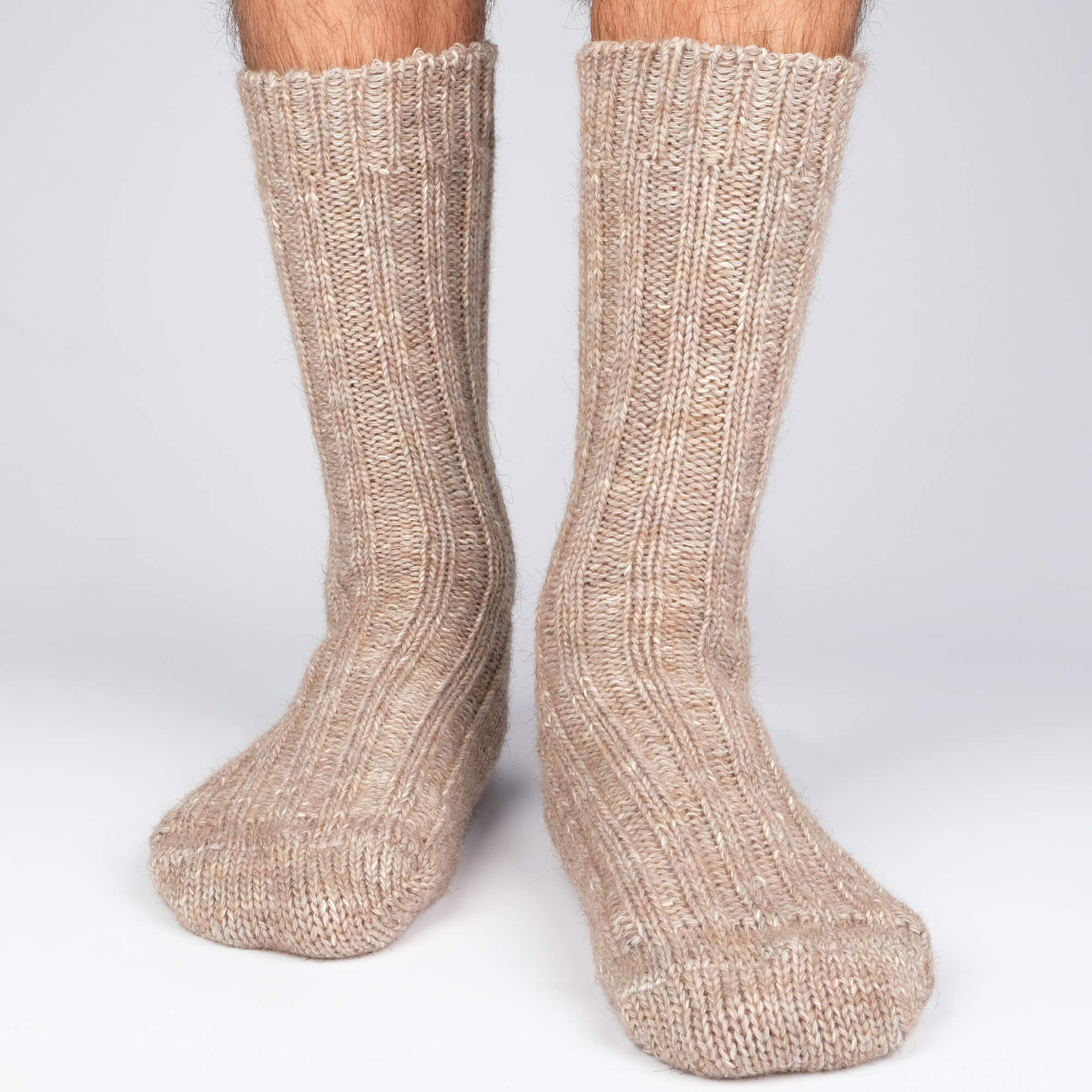 Niseko Men's Socks - Brown
